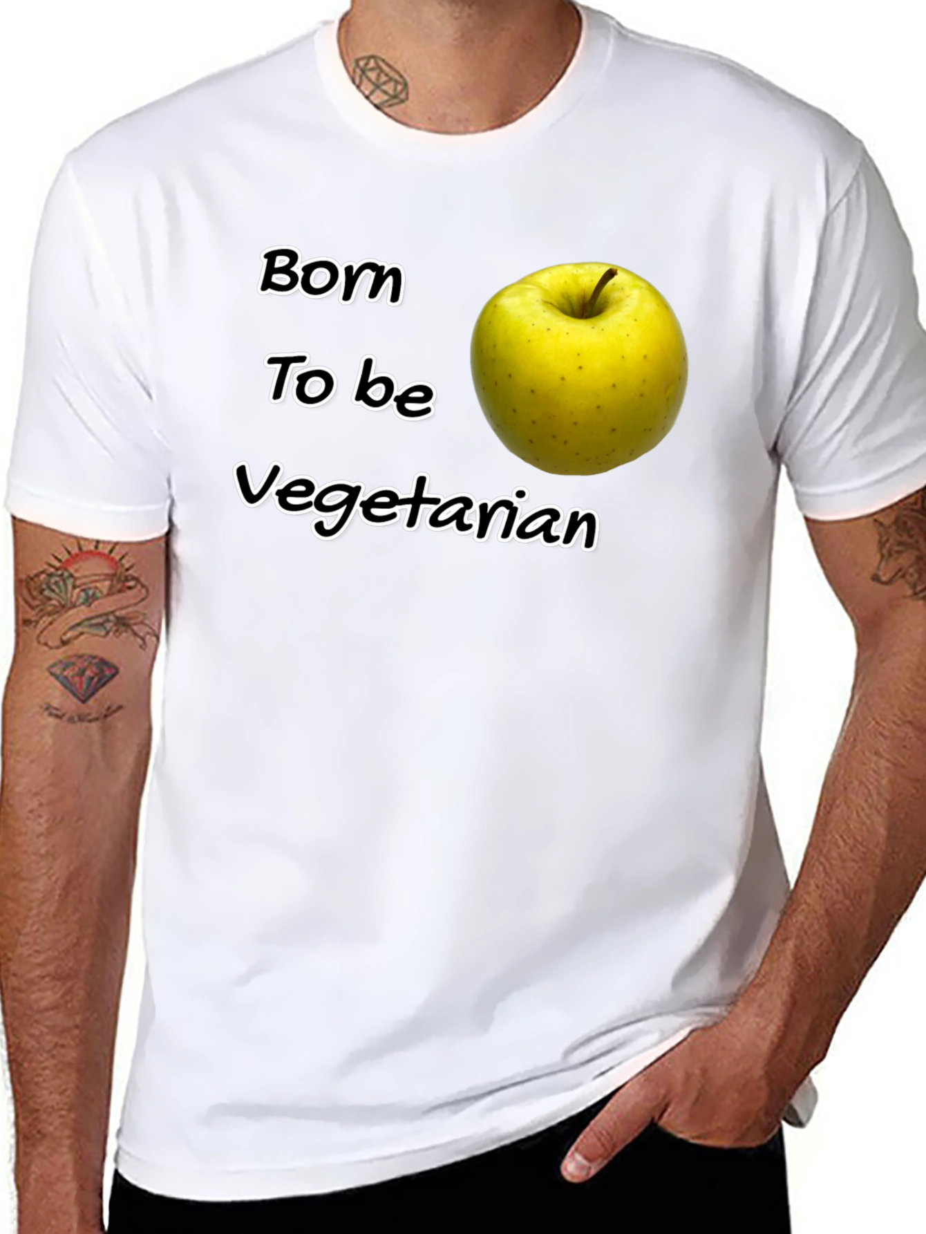 Born to be Vegetarian T-Shirt