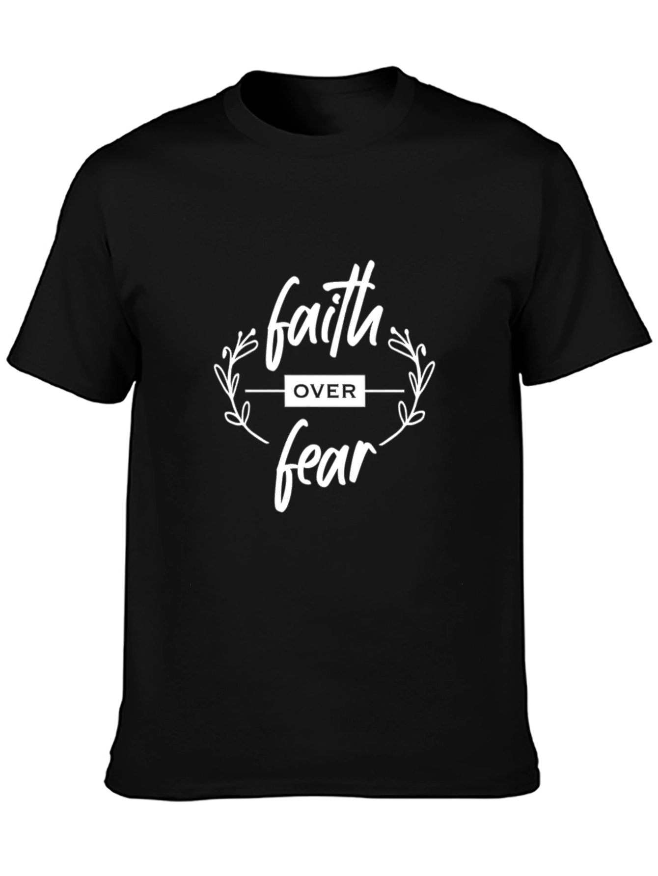 Faith Over Fear Graphic Tee - Unisex Crew Neck