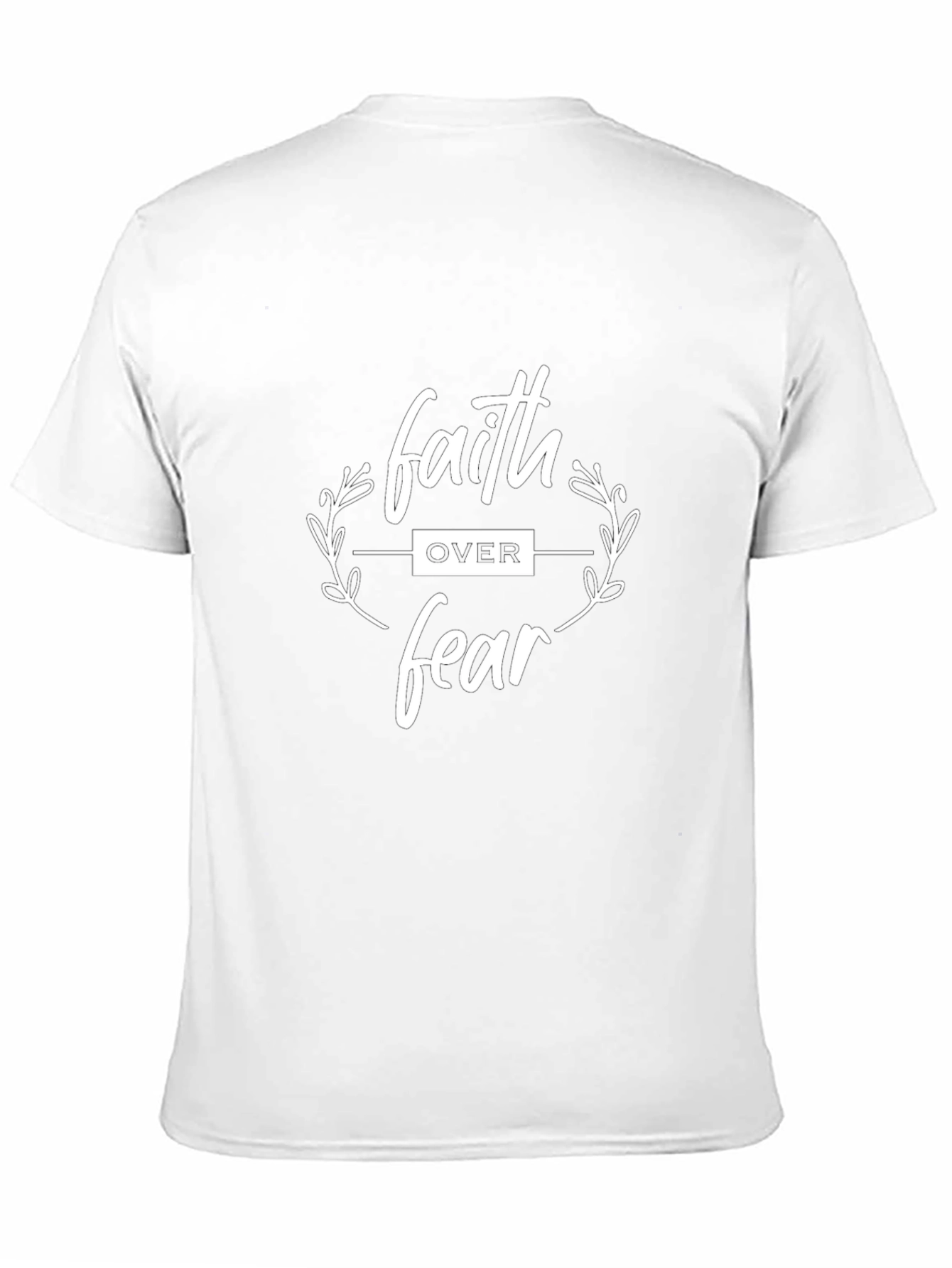 Faith Over Fear Graphic Tee - Unisex Crew Neck