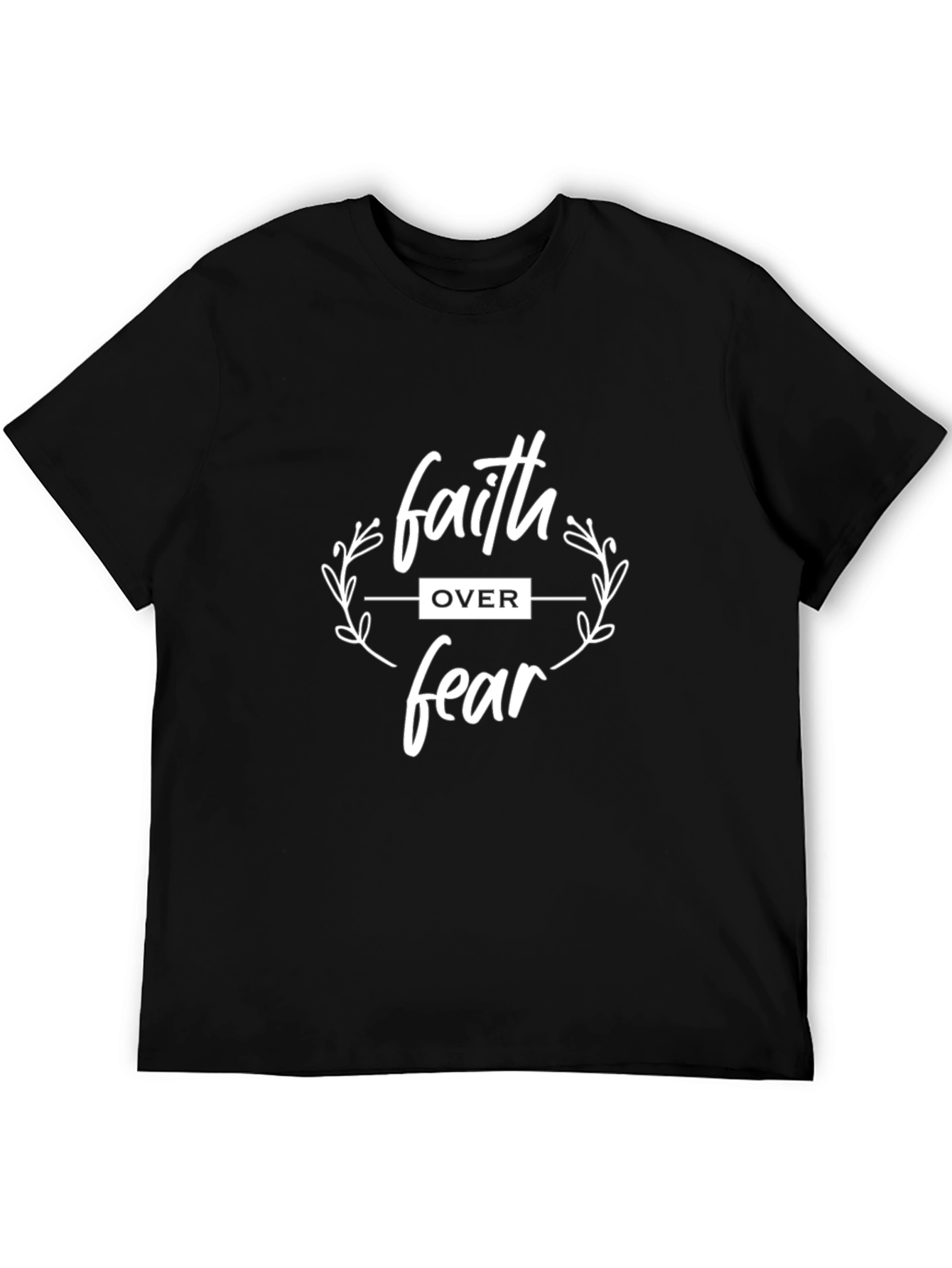 Faith Over Fear Graphic Tee - Unisex Crew Neck