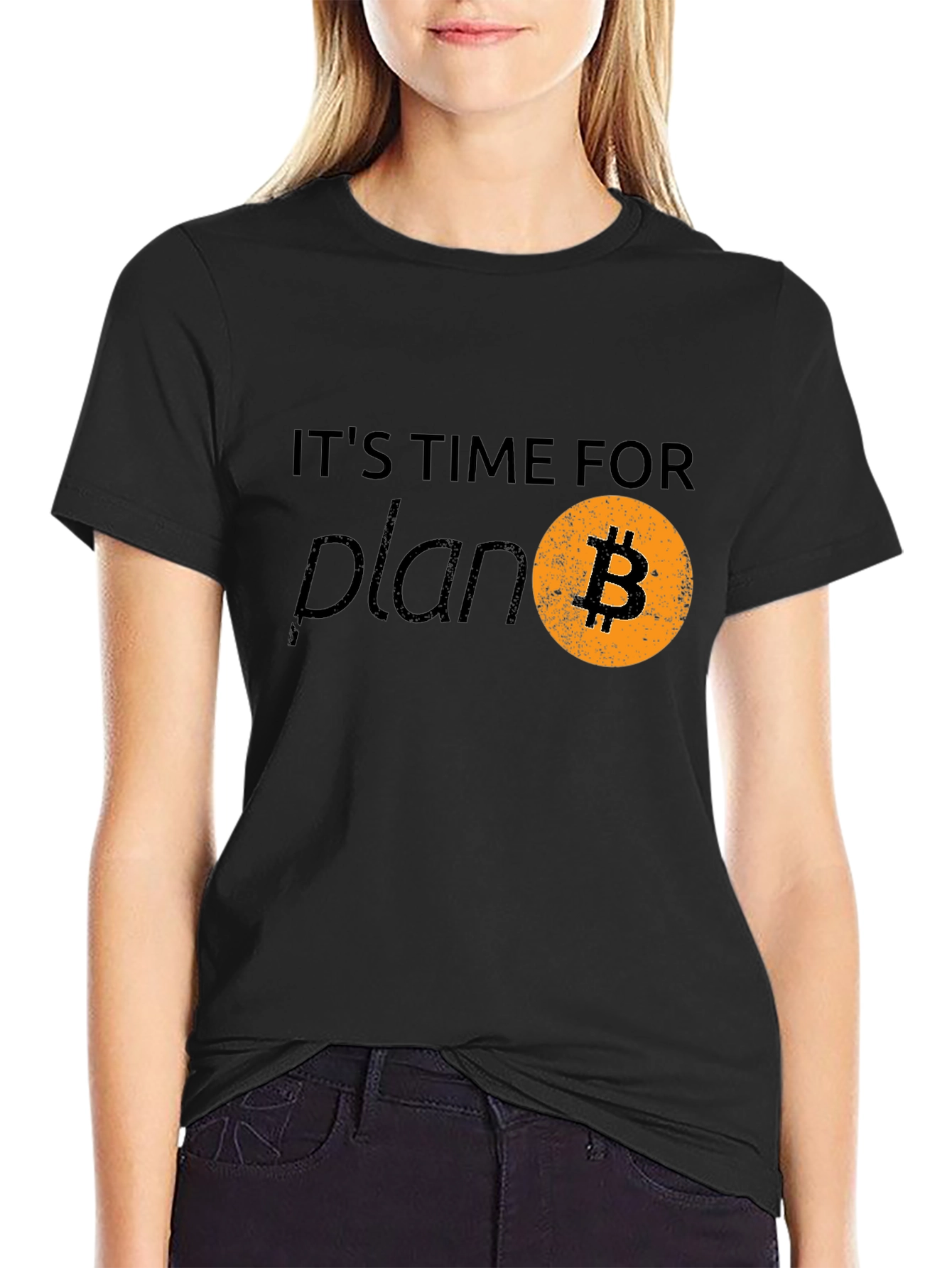 Bitcoin Plan B Graphic T-Shirt