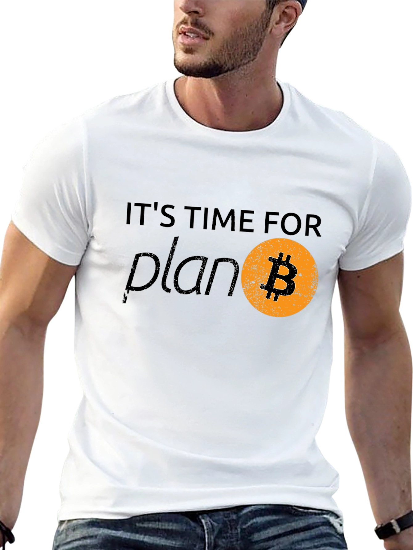 Bitcoin Plan B Graphic T-Shirt