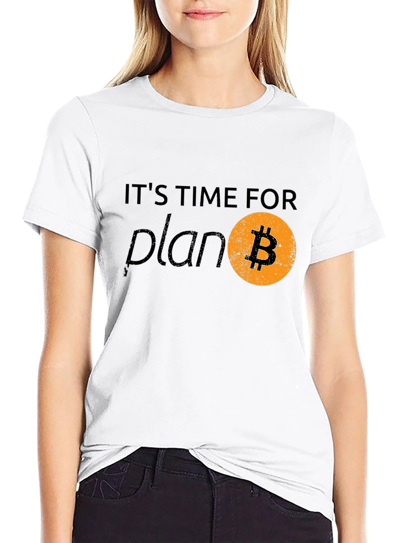 Bitcoin Plan B Graphic T-Shirt