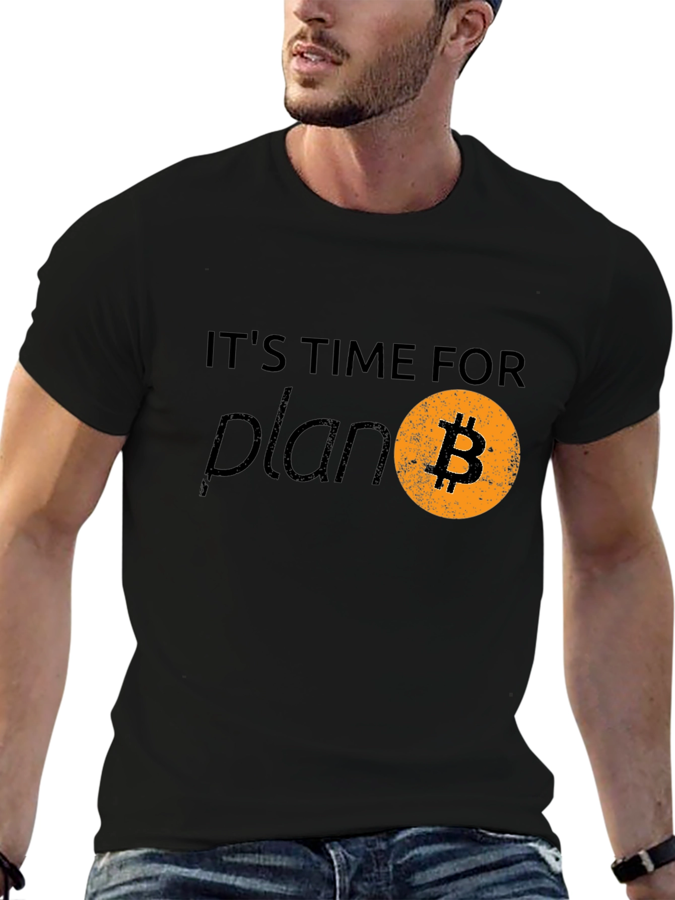 Bitcoin Plan B Graphic T-Shirt