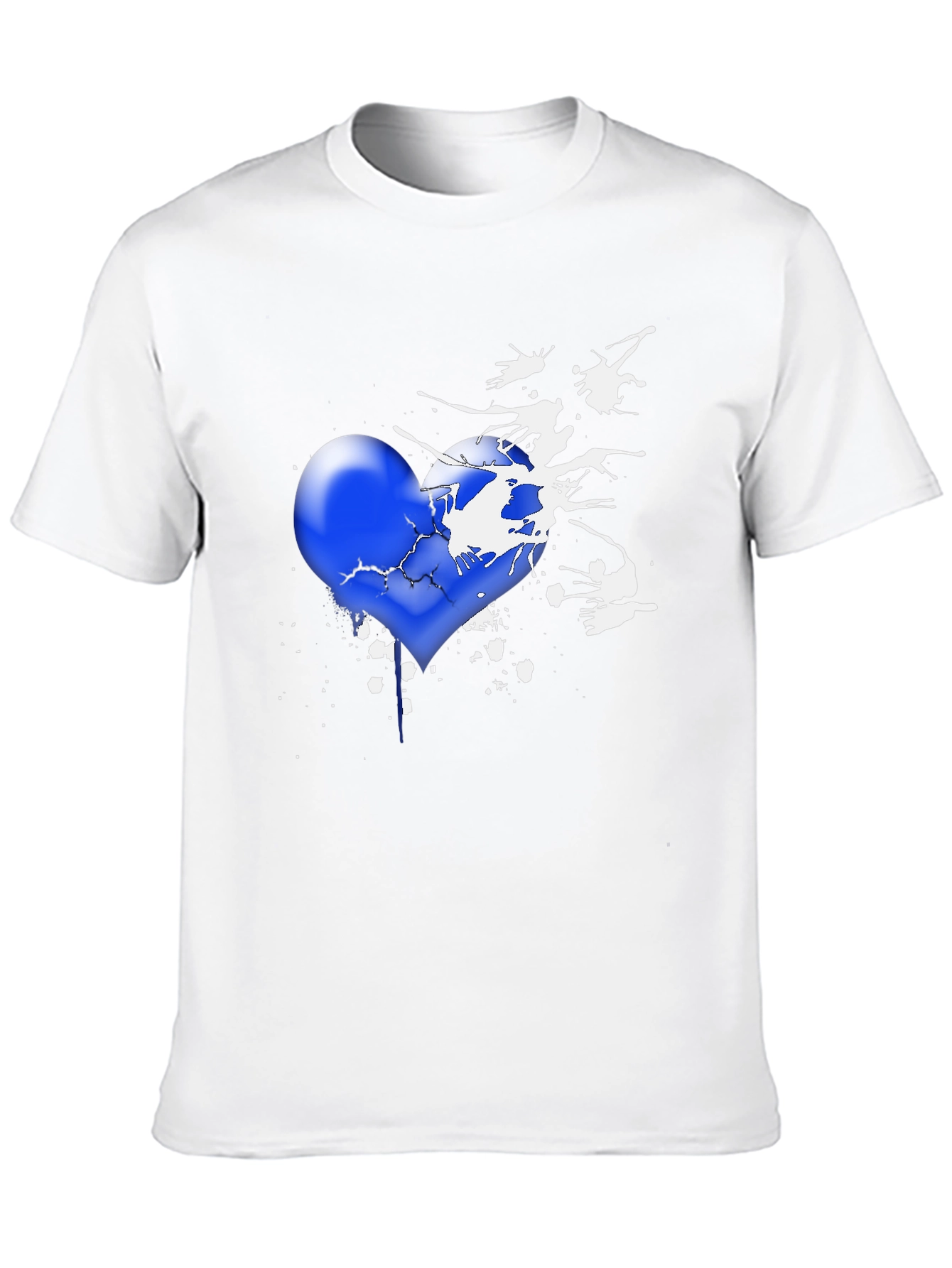 Broken Heart T-Shirt - Artistic Design