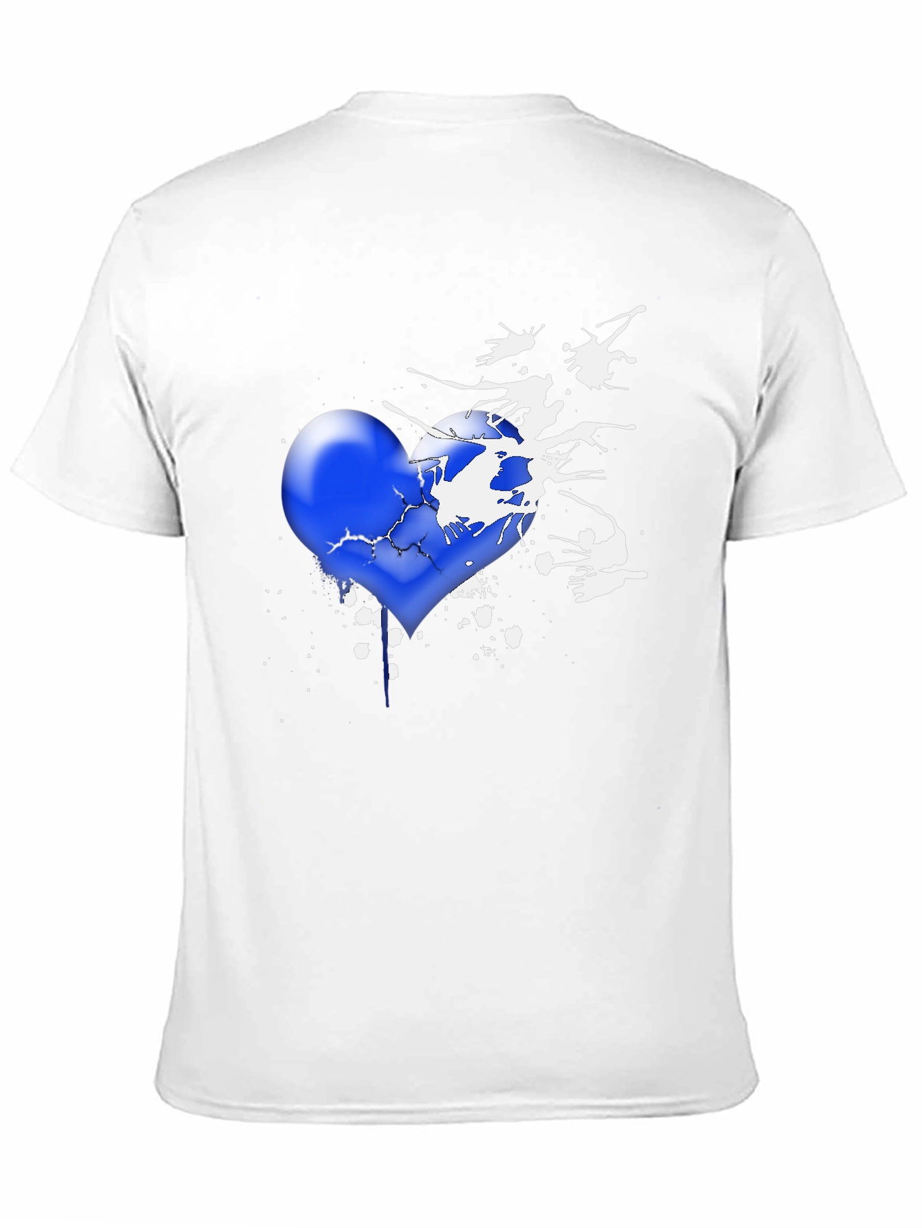 Broken Heart T-Shirt - Artistic Design