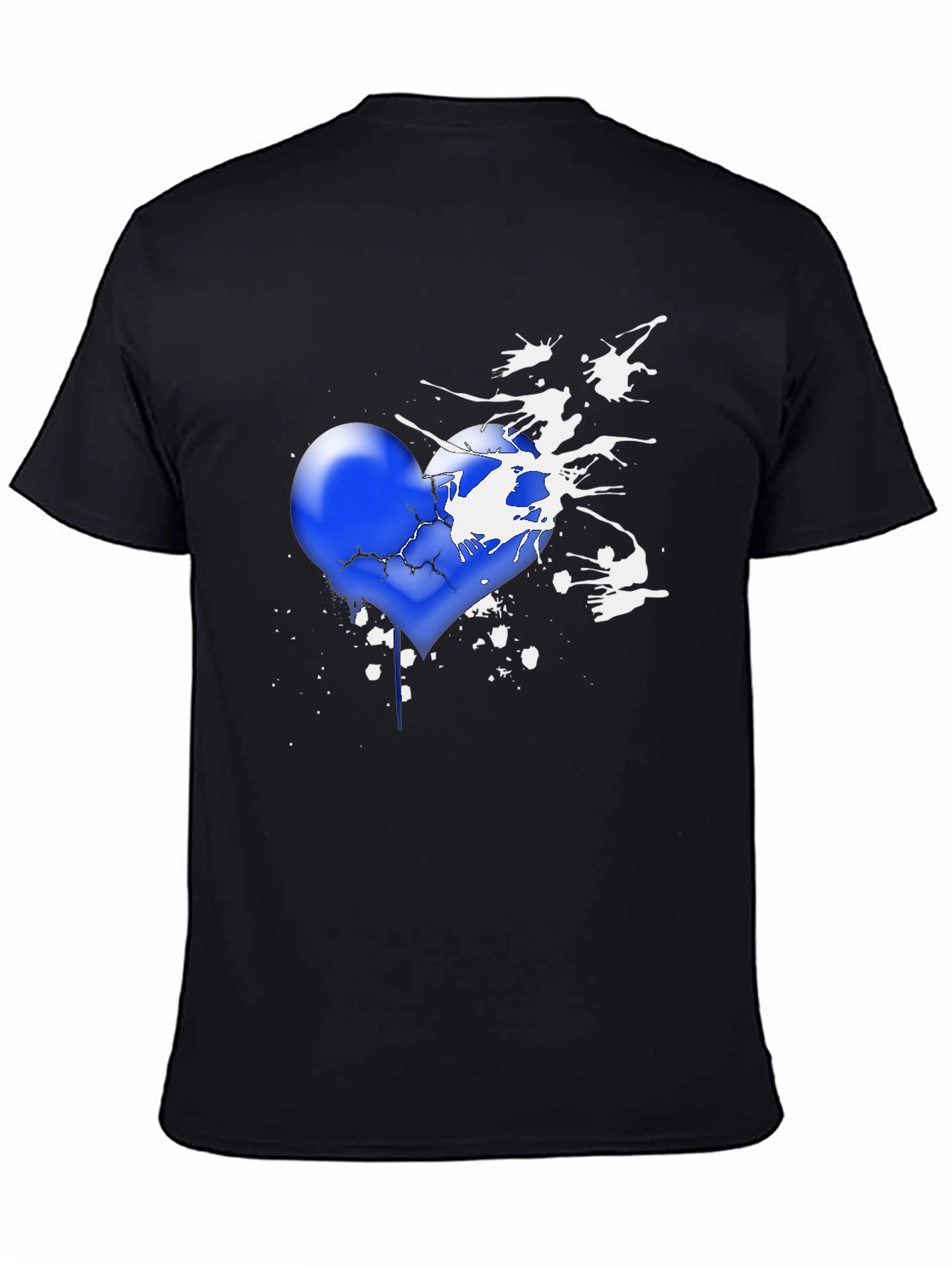 Broken Heart T-Shirt - Artistic Design