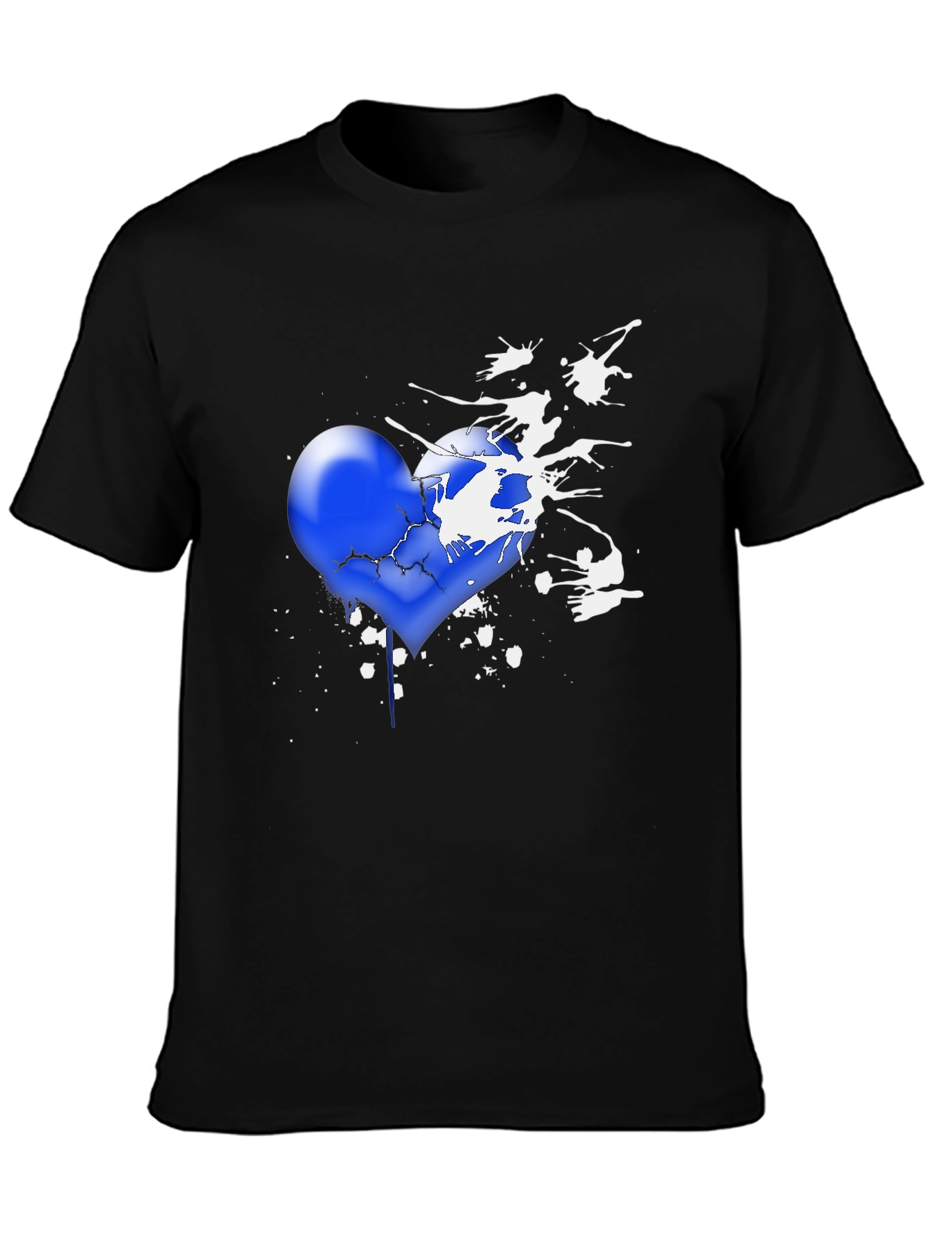 Broken Heart T-Shirt - Artistic Design