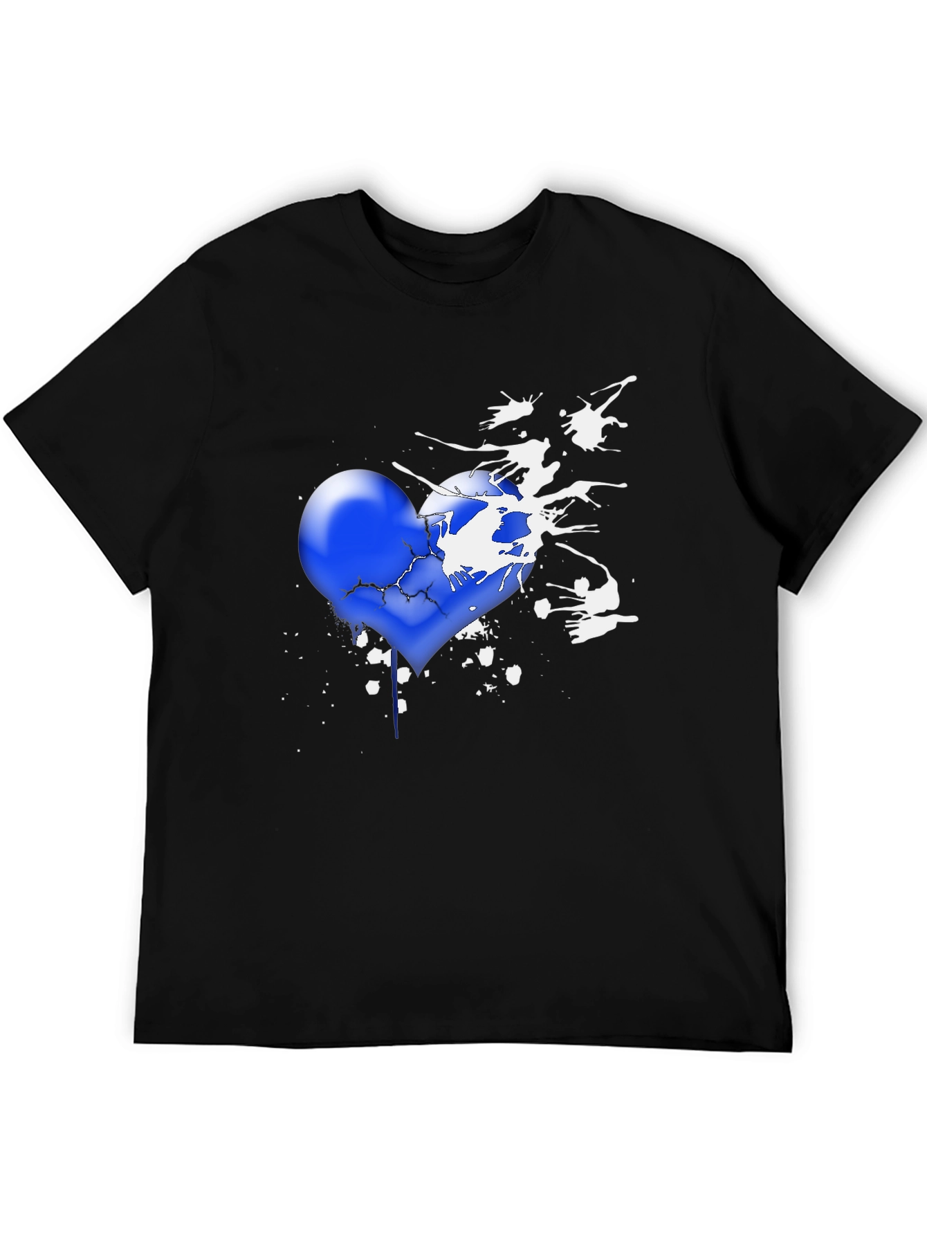 Broken Heart T-Shirt - Artistic Design