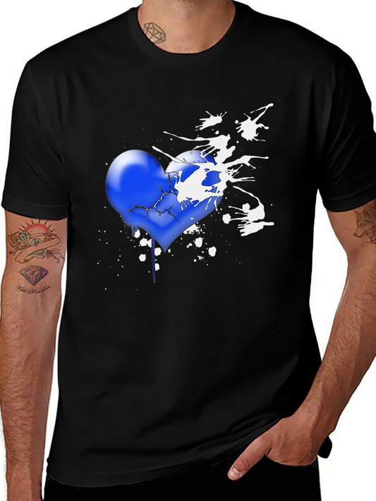 Broken Heart T-Shirt - Artistic Design