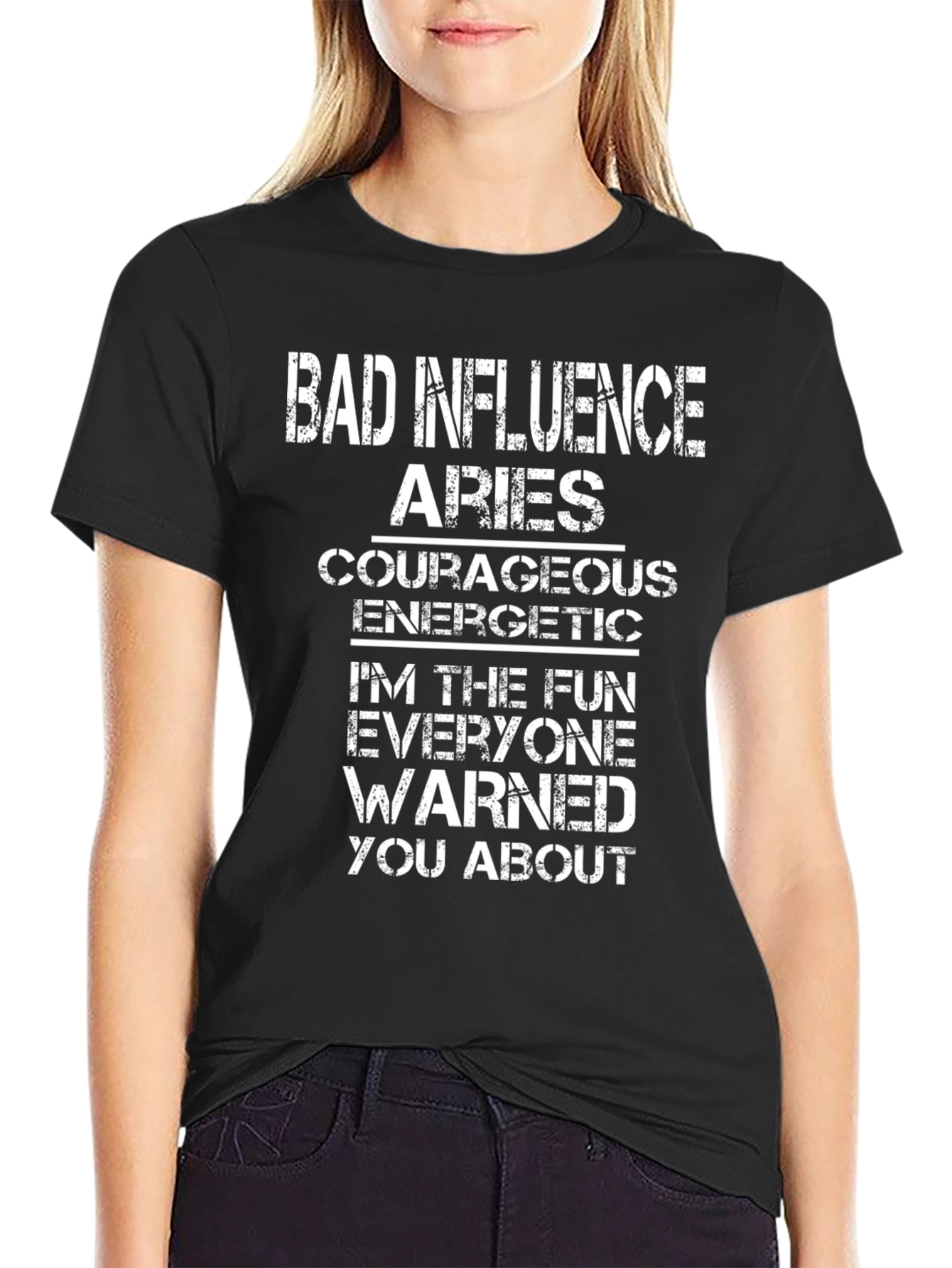 Bad Influence Aries Graphic Tee