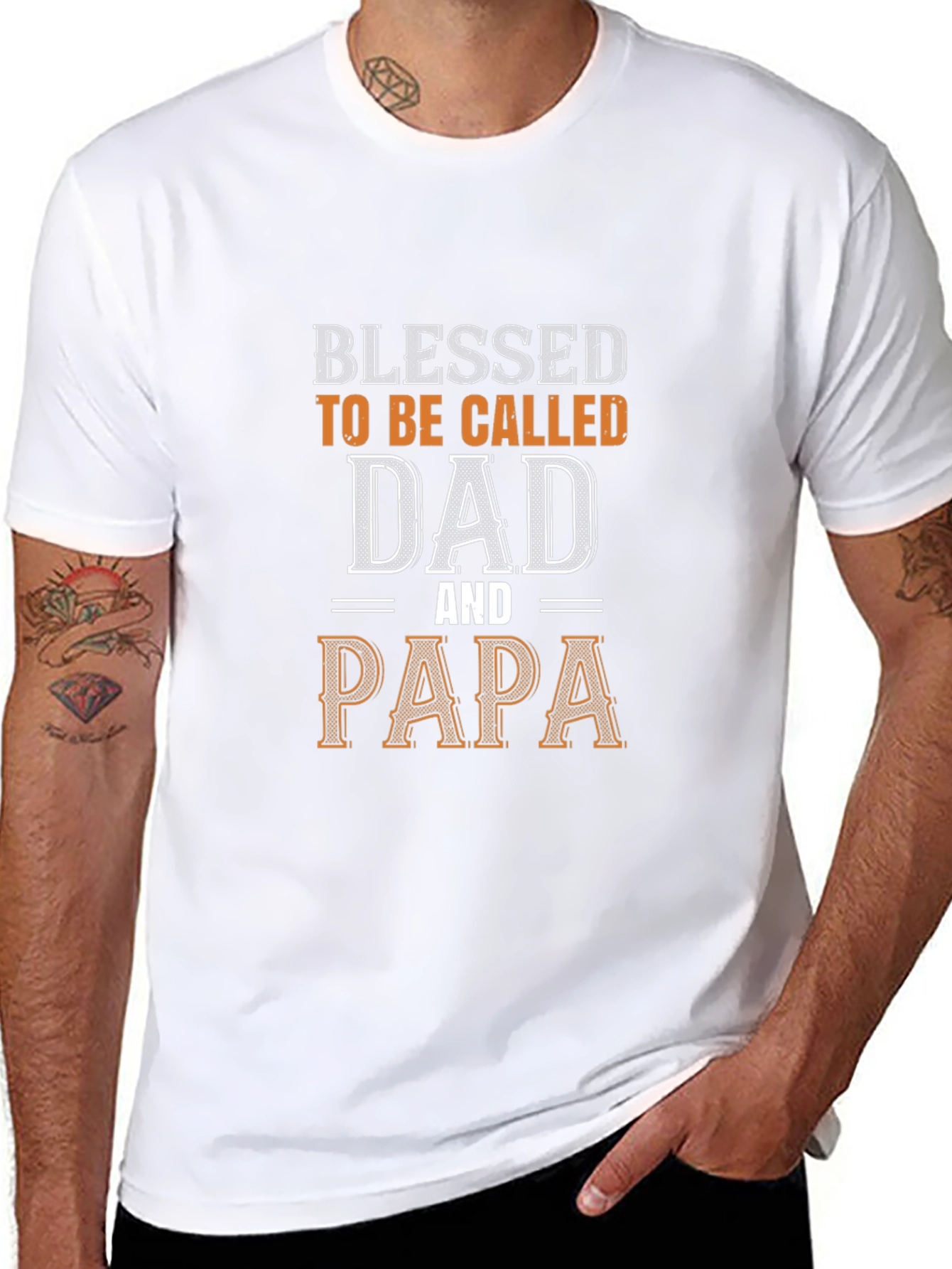 Blessed Dad T-Shirt - Fathers Day Gift
