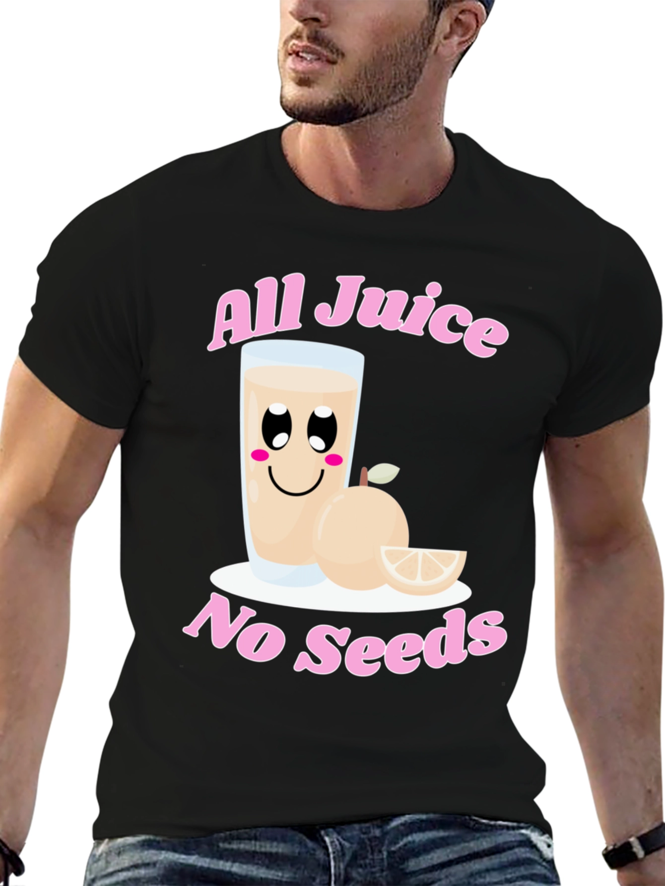 All Juice No Seeds Graphic T-Shirt