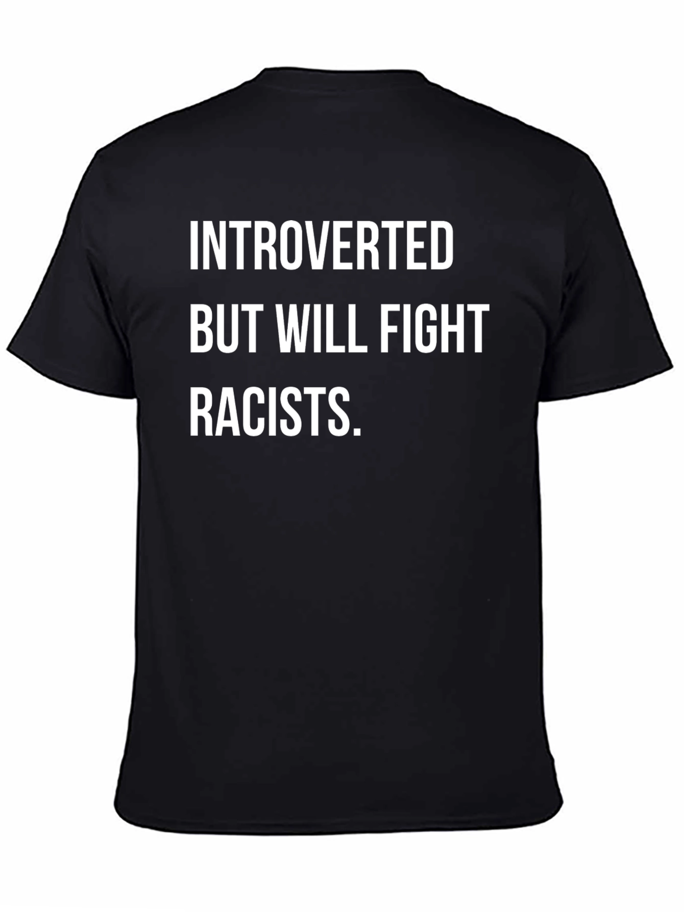 Introverted Anti-Racist Graphic Tee