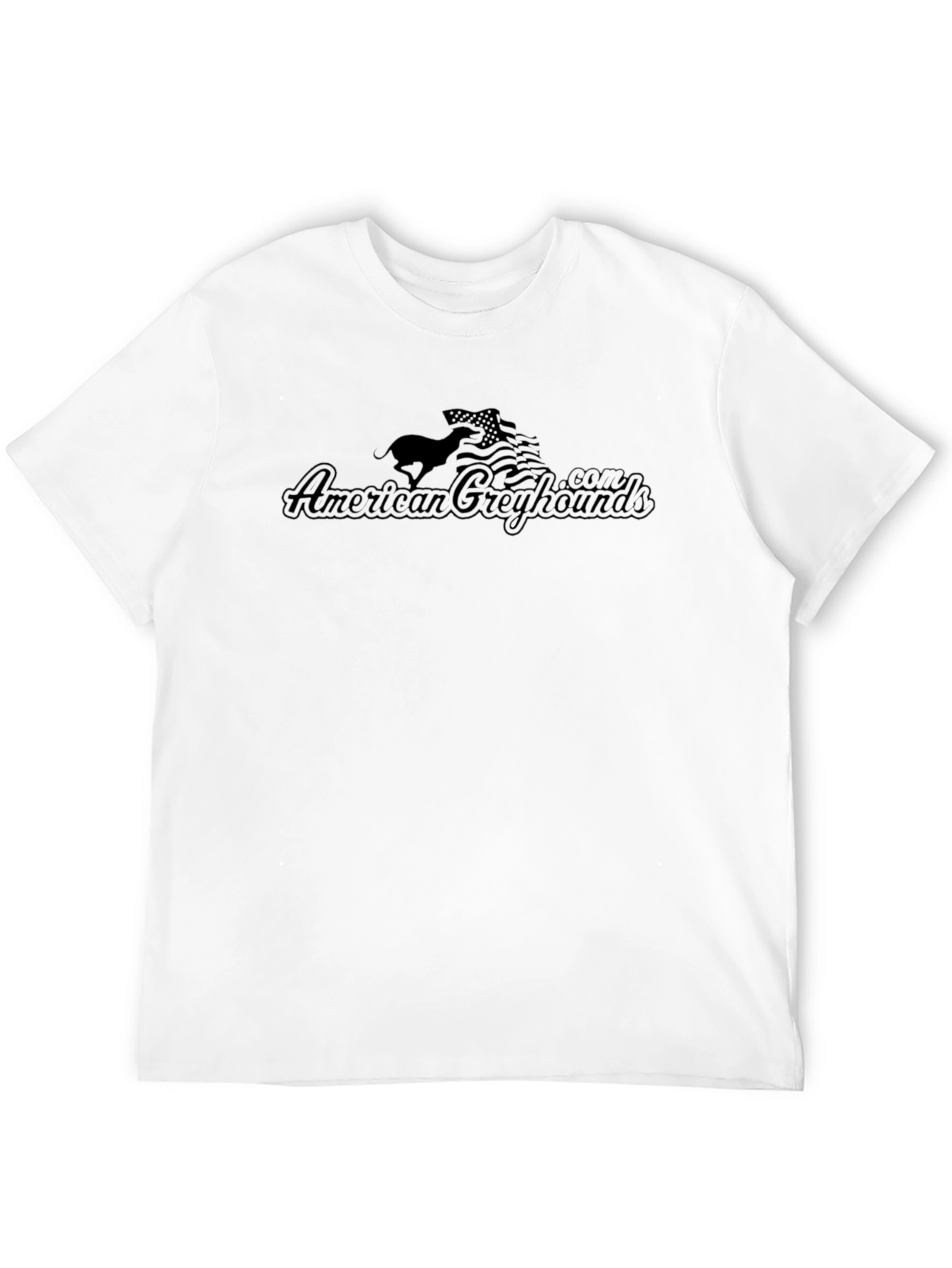 American Greyhounds Graphic Tee - Black