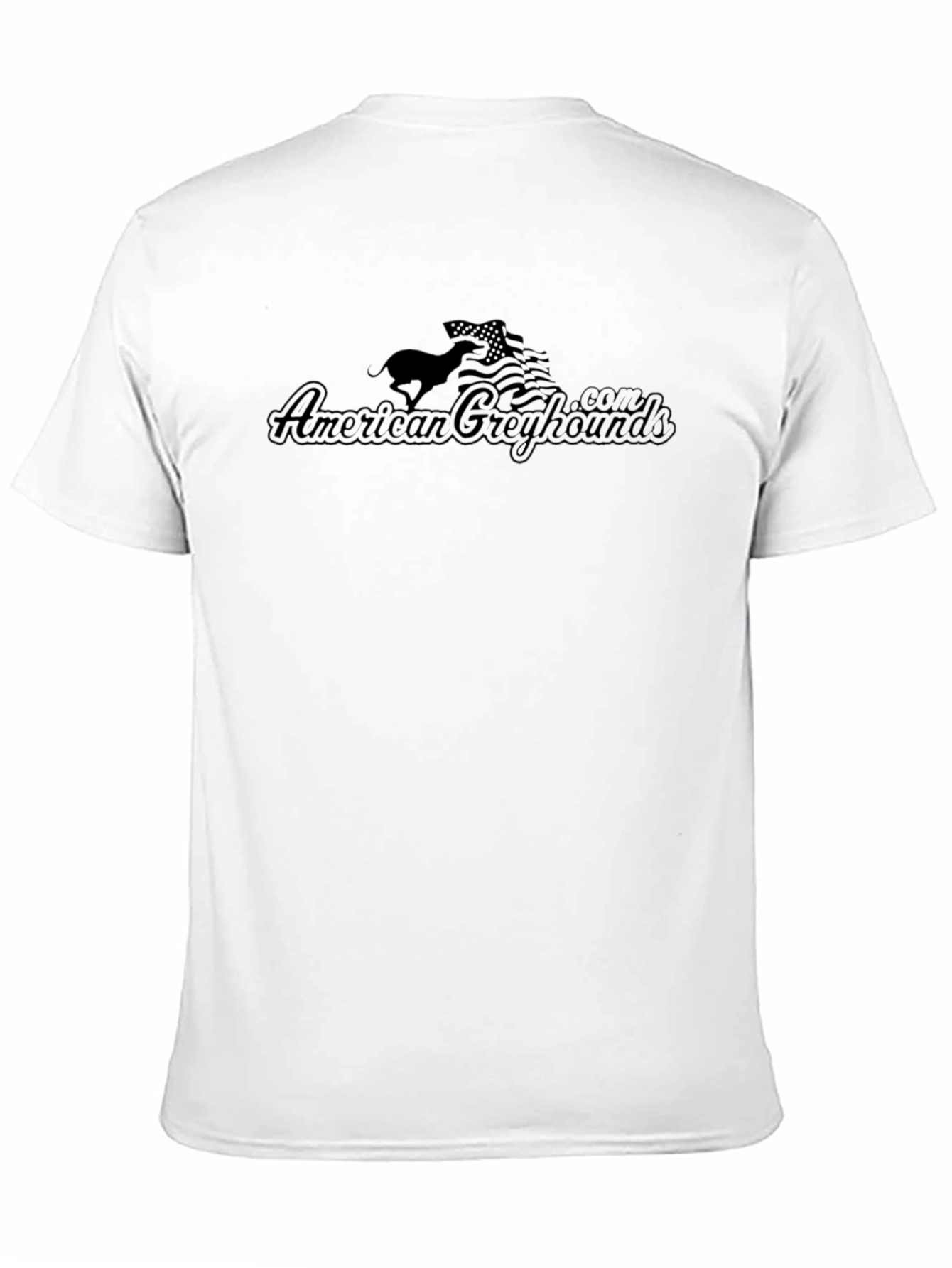 American Greyhounds Graphic Tee - Black