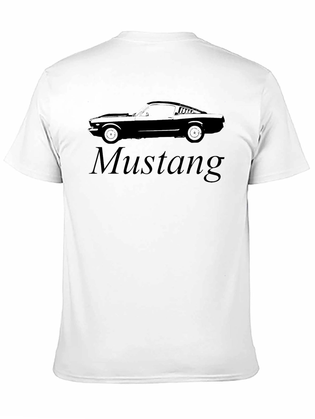 Classic Mustang Graphic T-Shirt - Black
