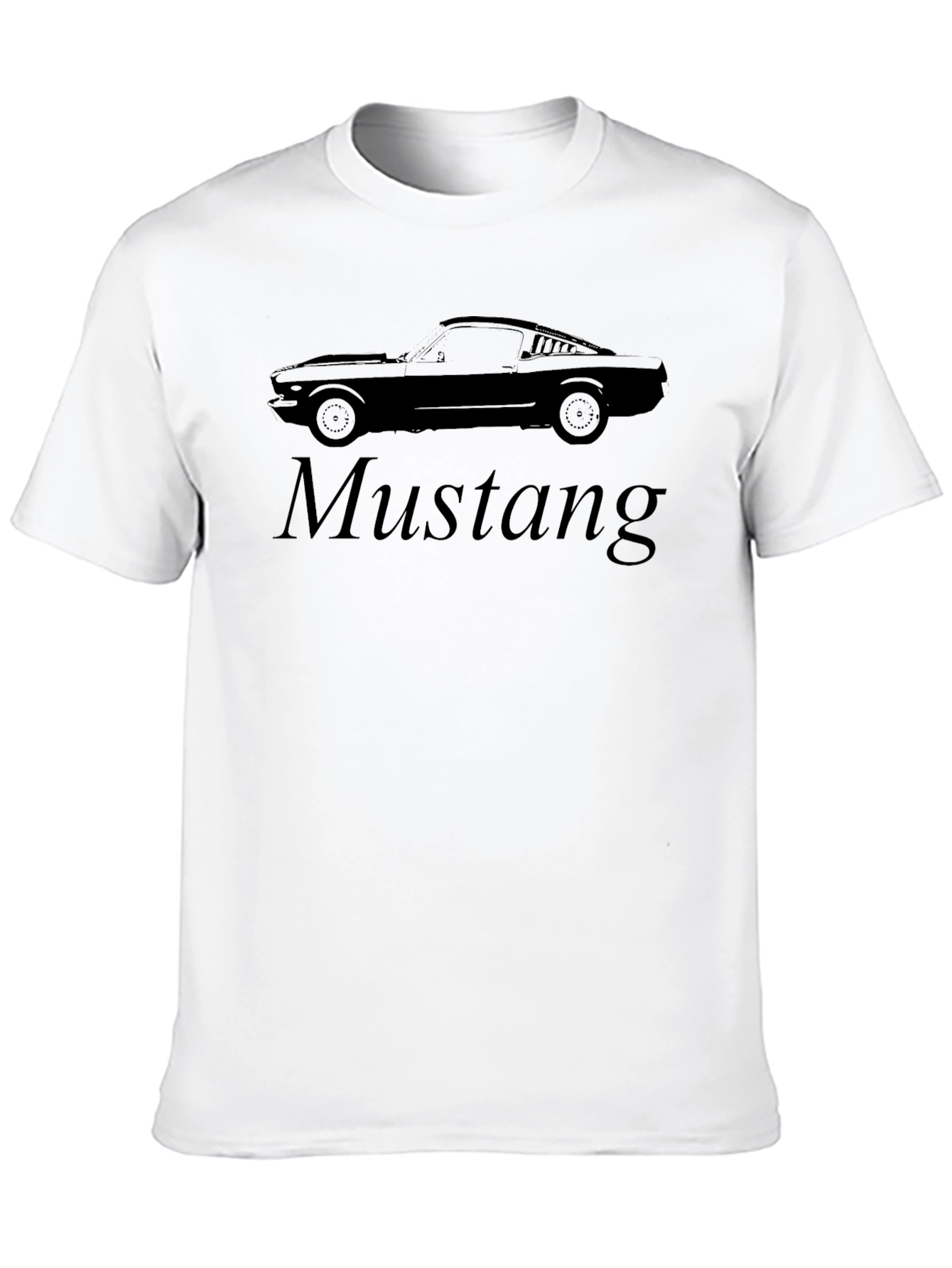 Classic Mustang Graphic T-Shirt - Black