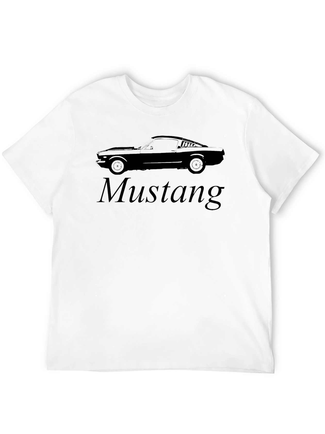 Classic Mustang Graphic T-Shirt - Black