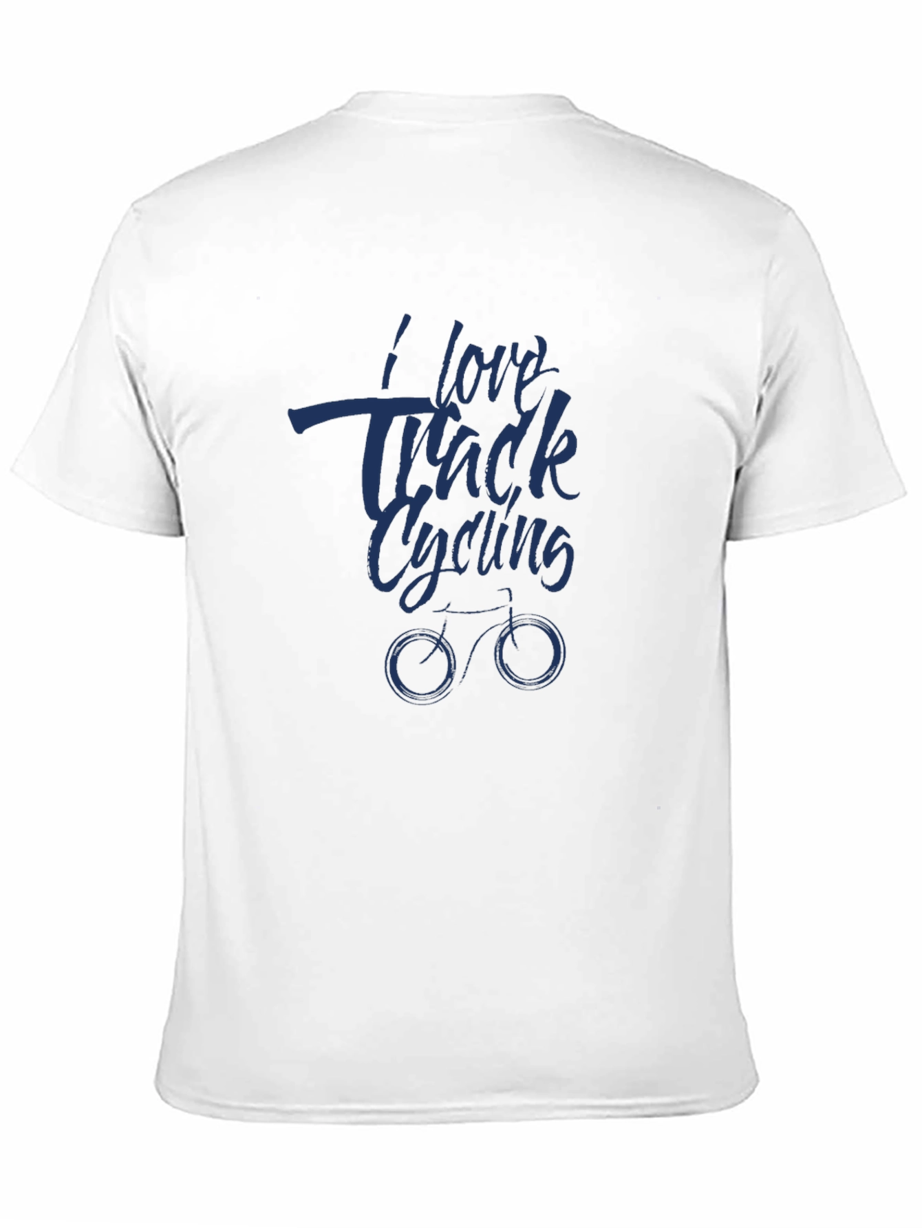I Love Track Cycling Graphic T-Shirt