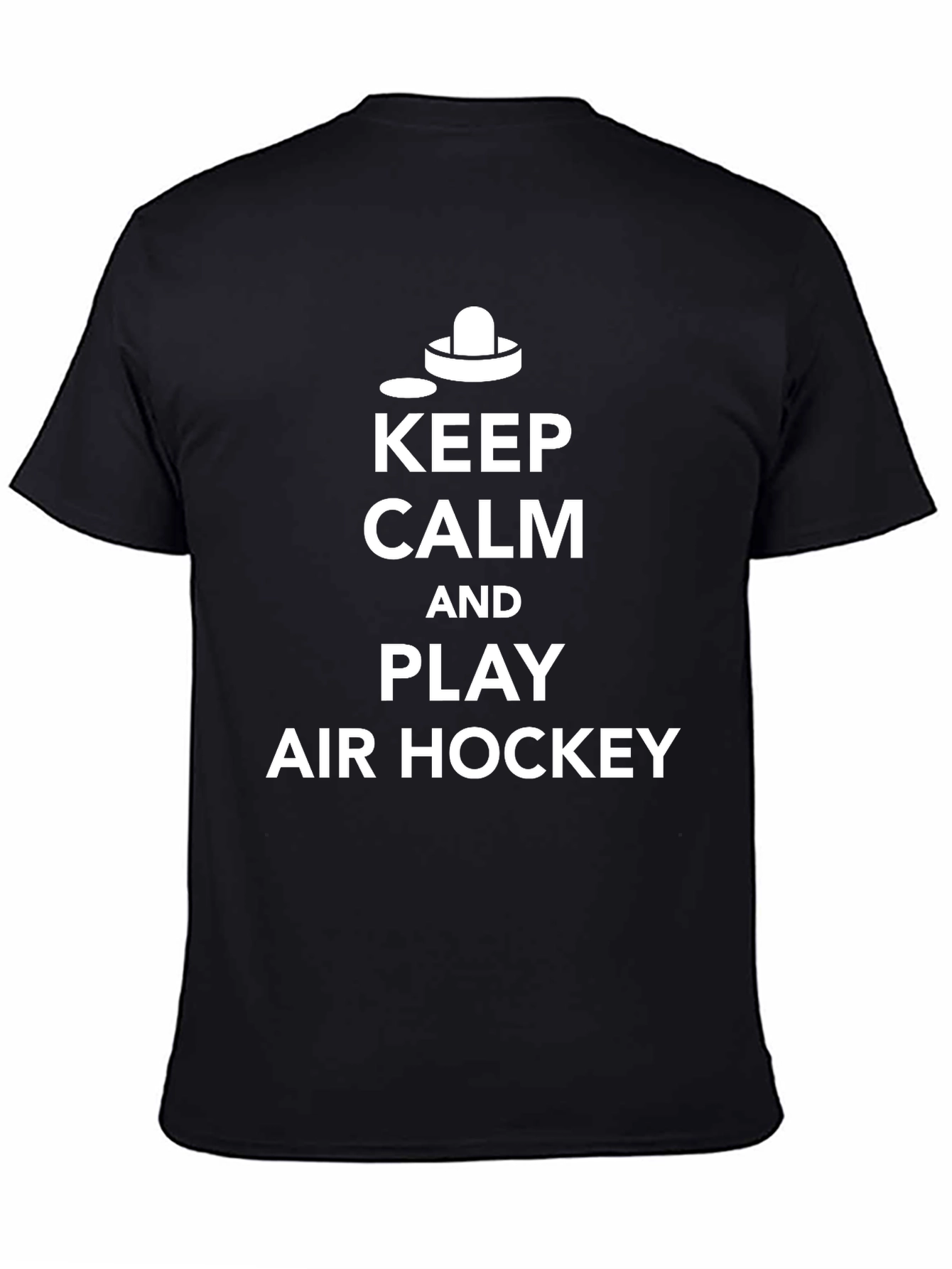 Keep Calm Air Hockey Graphic Tee