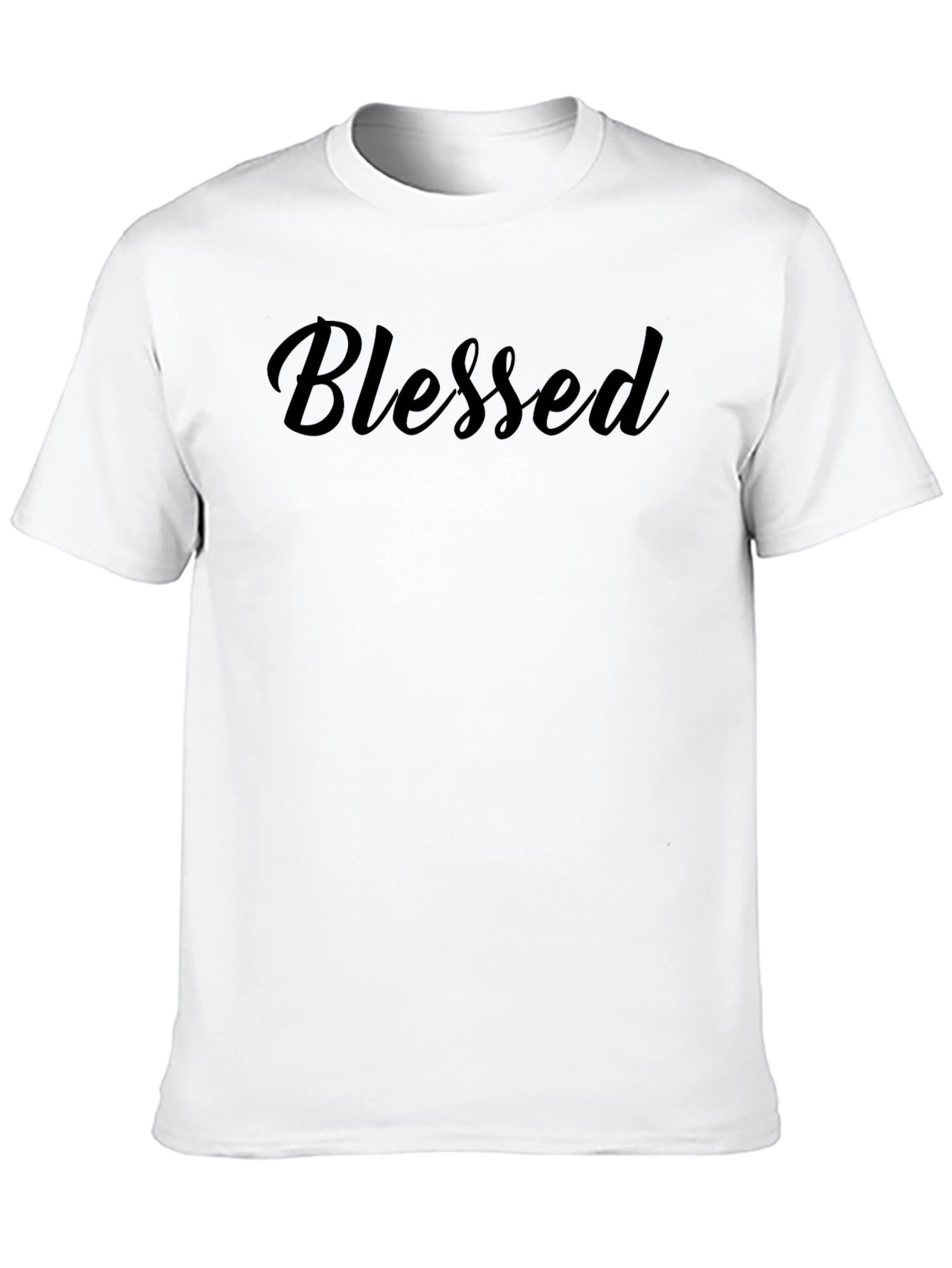 Blessed Black T-Shirt for Men