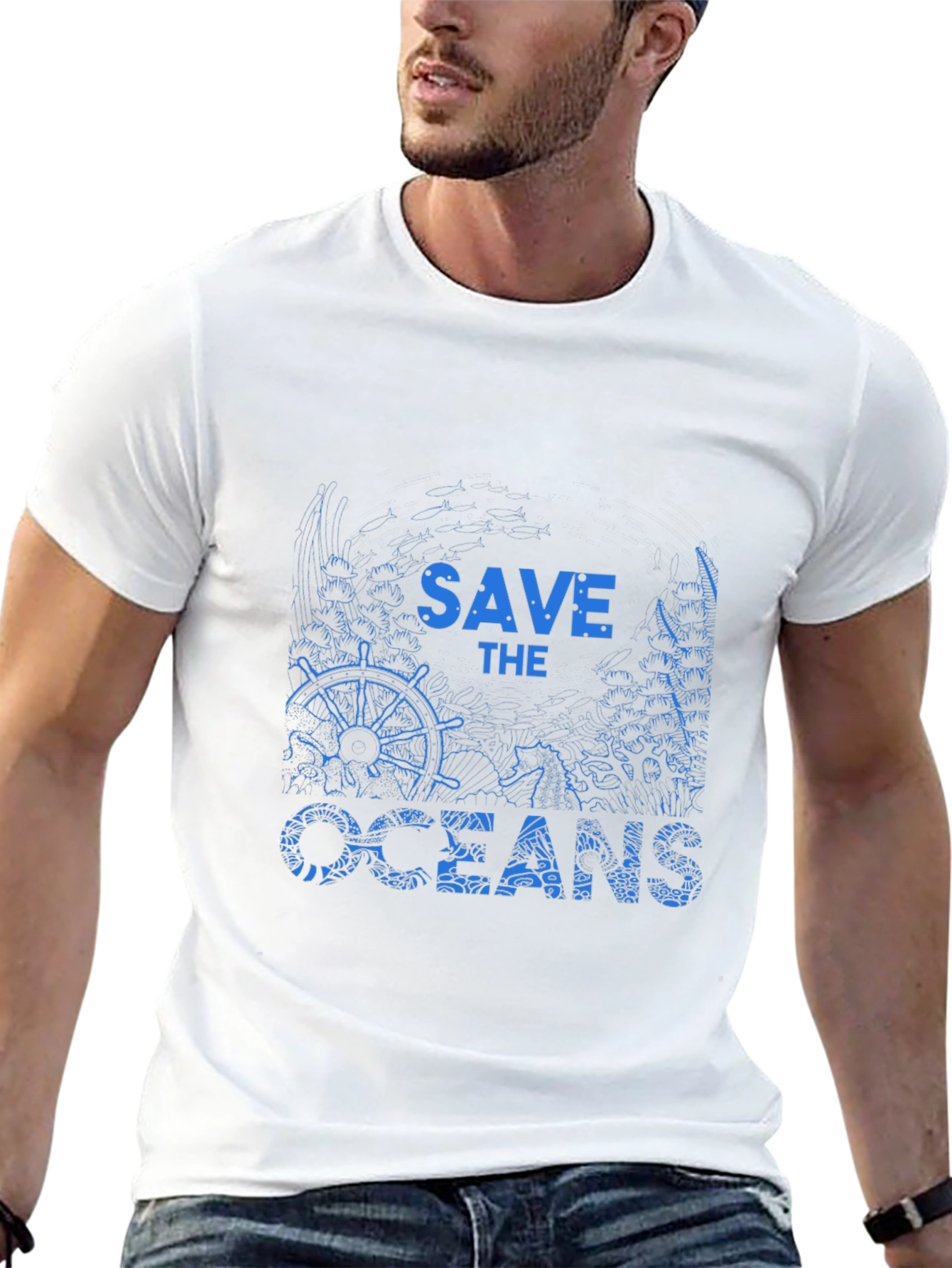 Save the Oceans Graphic T-Shirt