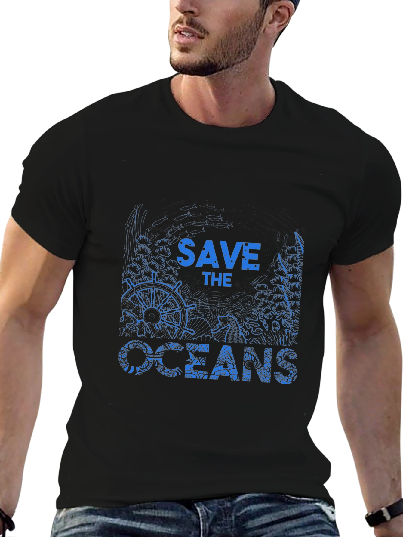 Save the Oceans Graphic T-Shirt