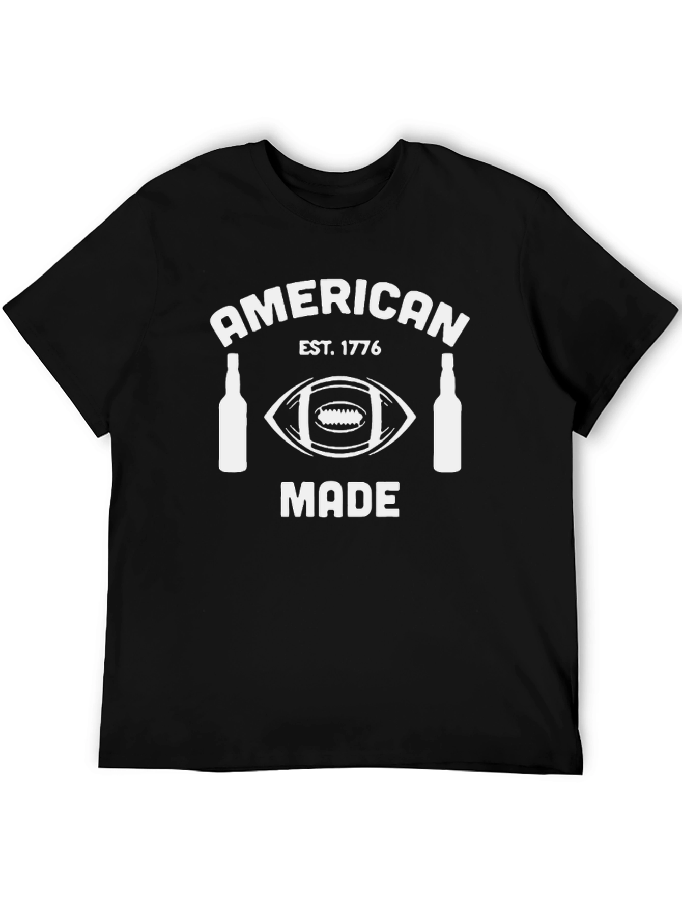 American Made T-Shirt - EST. 1776 Football Design