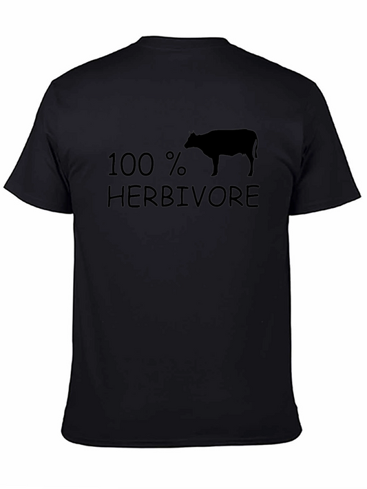 100% Herbivore Graphic Tee - Vegan Shirt