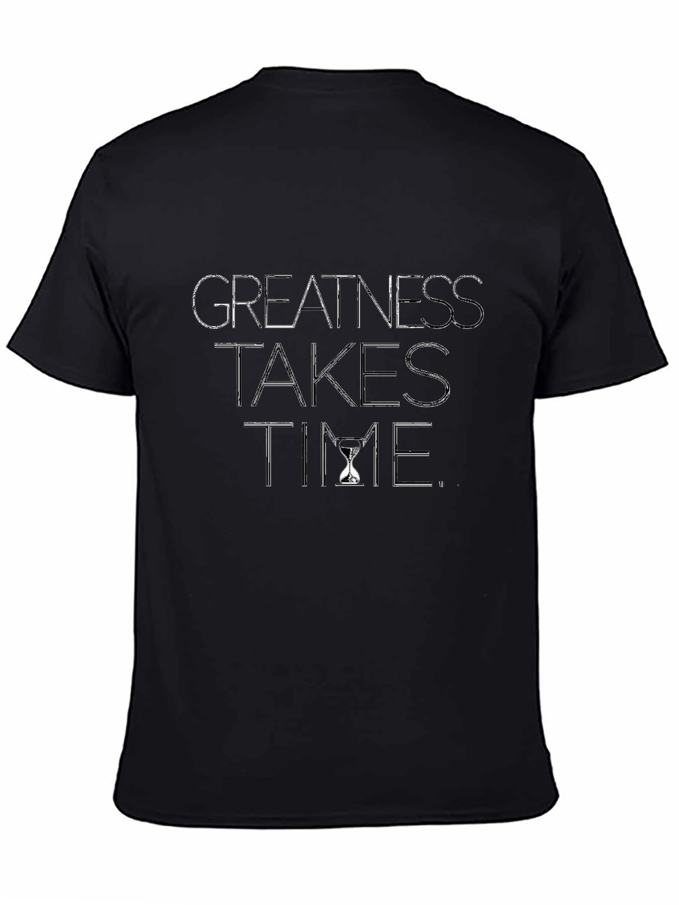 Greatness Takes Time Black T-Shirt