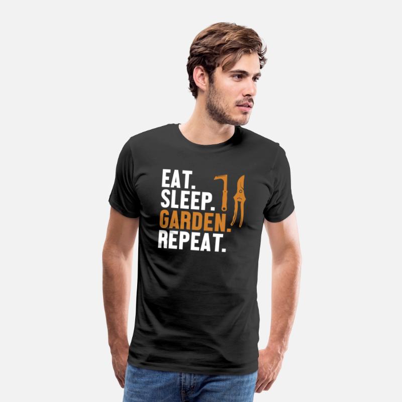 Eat Sleep Garden Repeat Gardener Horticulture