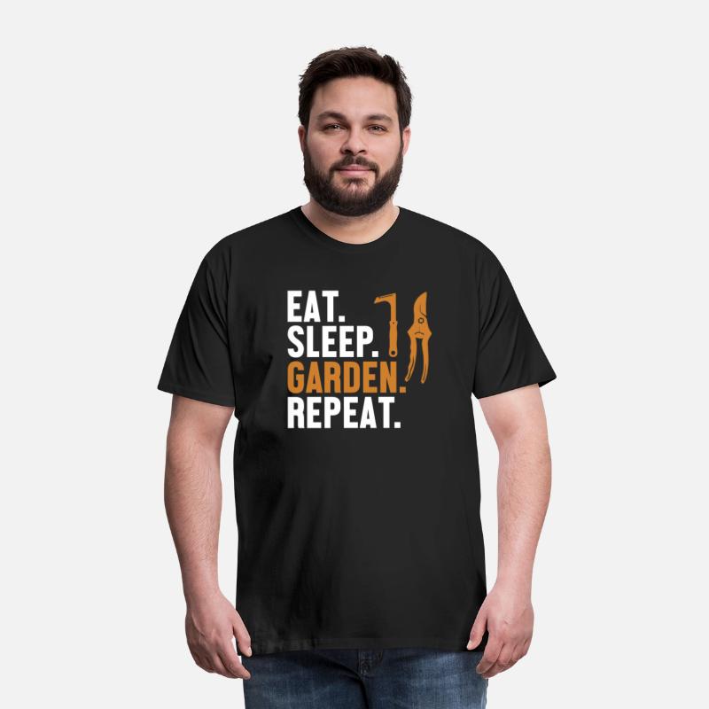 Eat Sleep Garden Repeat Gardener Horticulture