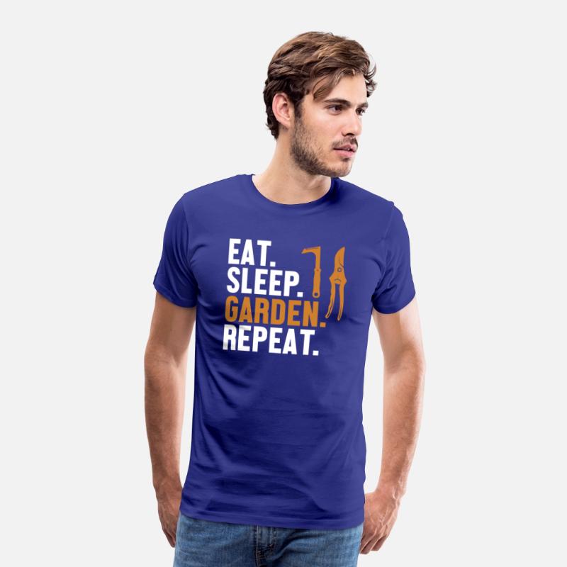 Eat Sleep Garden Repeat Gardener Horticulture