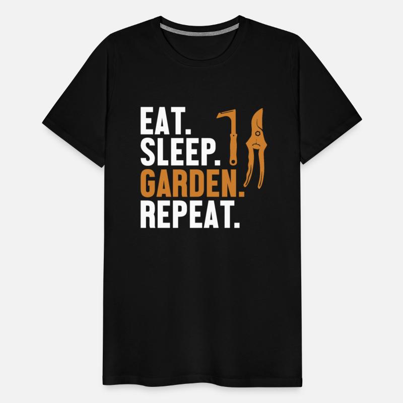 Eat Sleep Garden Repeat Gardener Horticulture