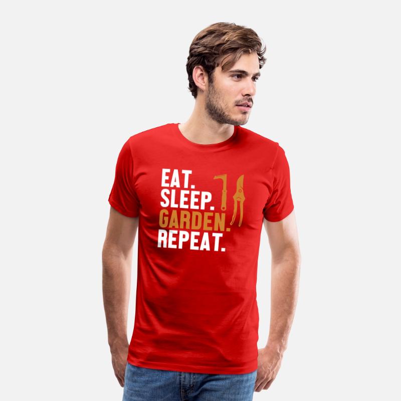 Eat Sleep Garden Repeat Gardener Horticulture