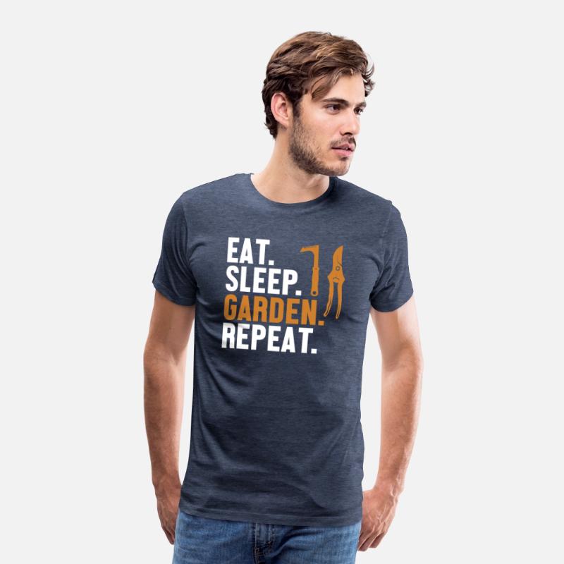 Eat Sleep Garden Repeat Gardener Horticulture