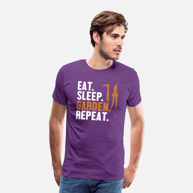 Eat Sleep Garden Repeat Gardener Horticulture
