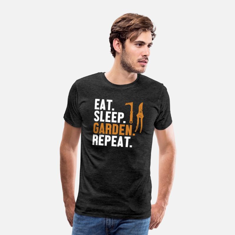Eat Sleep Garden Repeat Gardener Horticulture