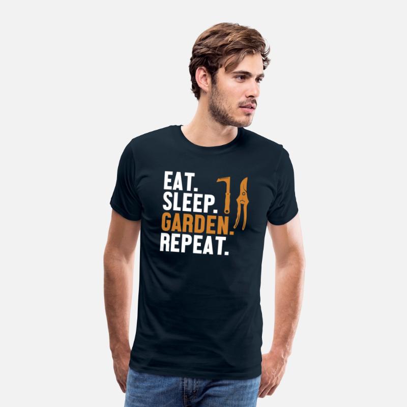 Eat Sleep Garden Repeat Gardener Horticulture