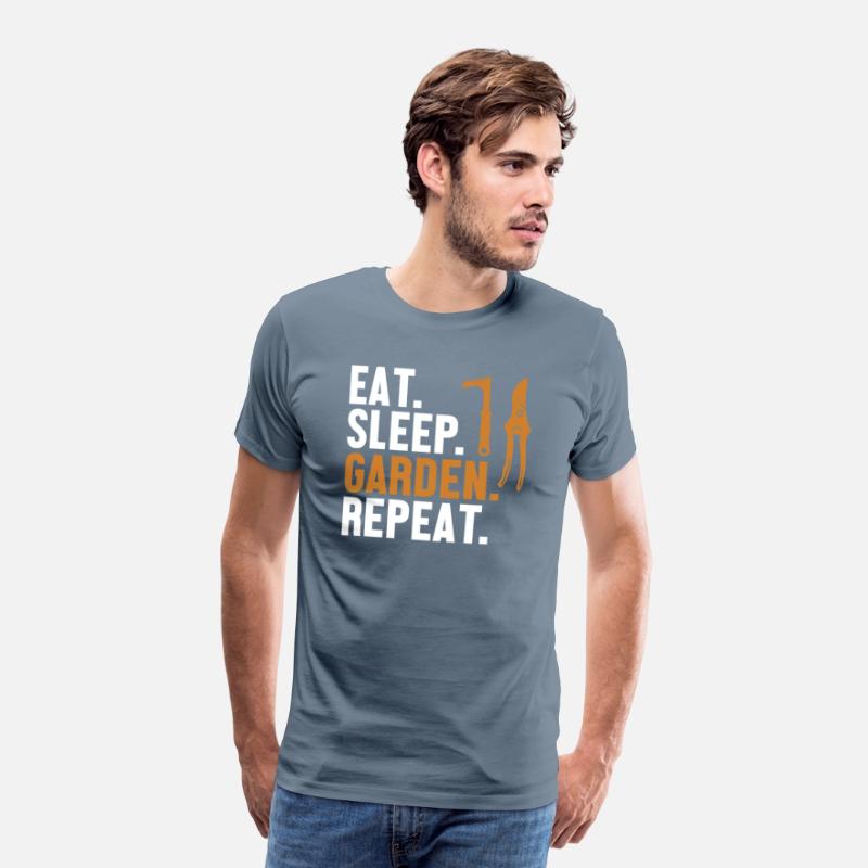 Eat Sleep Garden Repeat Gardener Horticulture