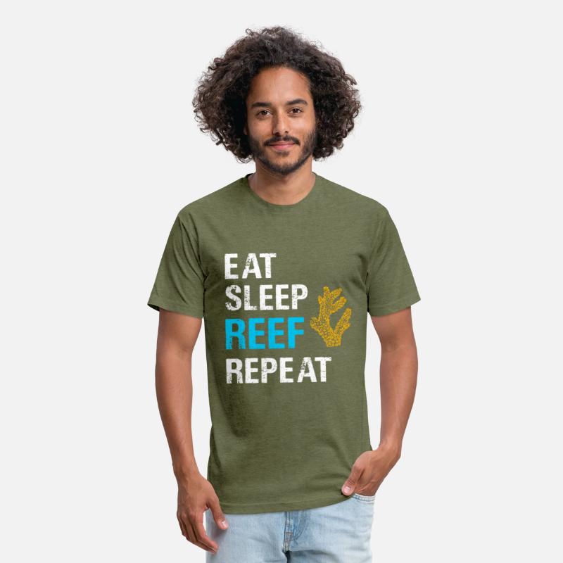 Eat Sleep Reef Repeat Coral Saltwater Aquarium