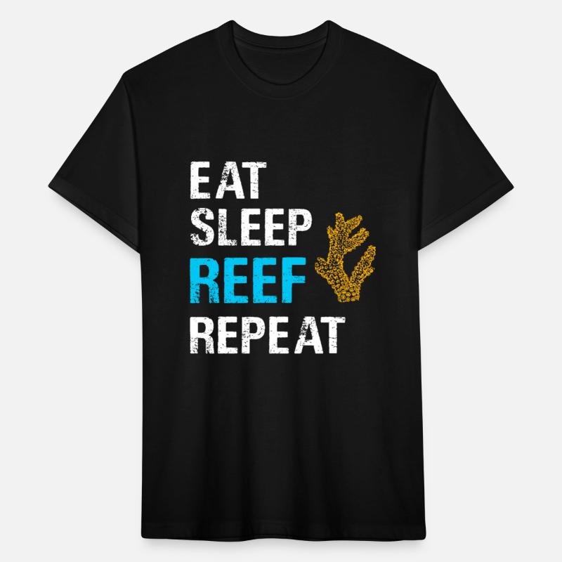 Eat Sleep Reef Repeat Coral Saltwater Aquarium