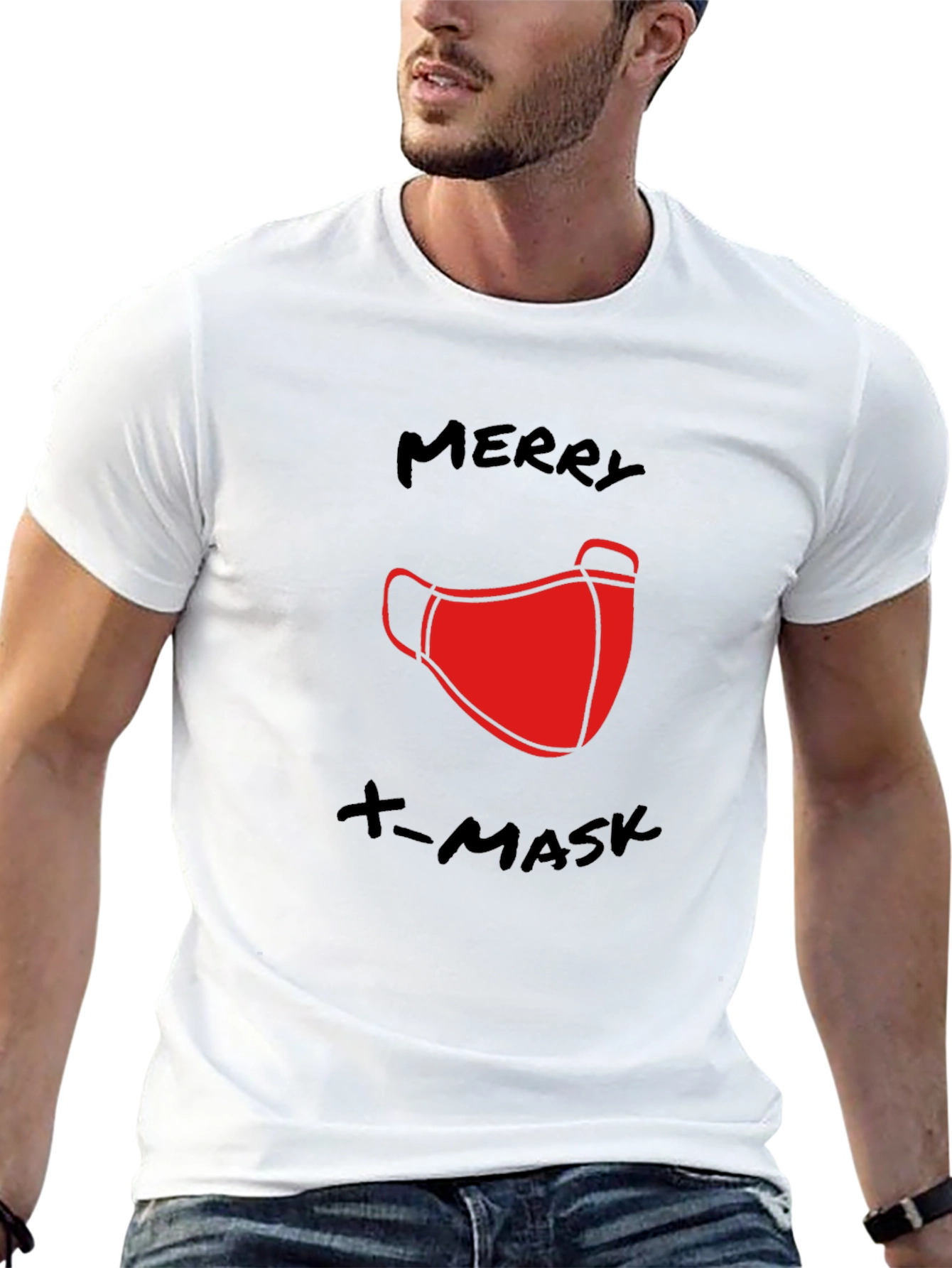 Merry X-Mask T-Shirt - Holiday Edition