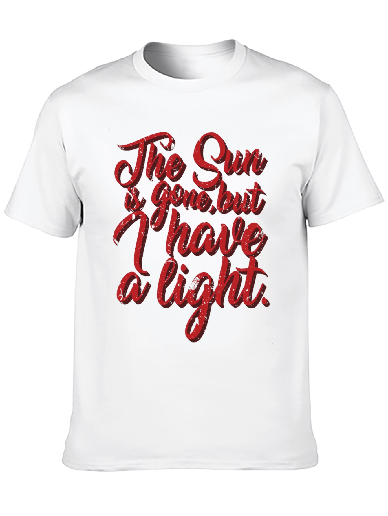 The Sun is Gone T-Shirt - Black Graphic Tee