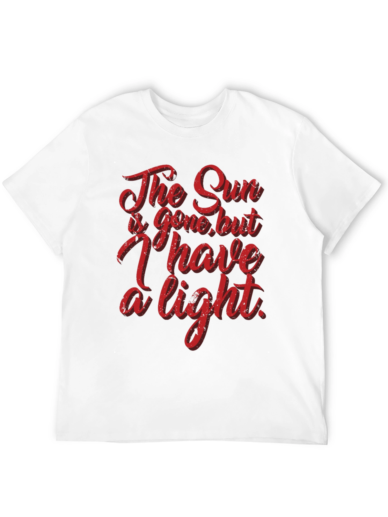 The Sun is Gone T-Shirt - Black Graphic Tee