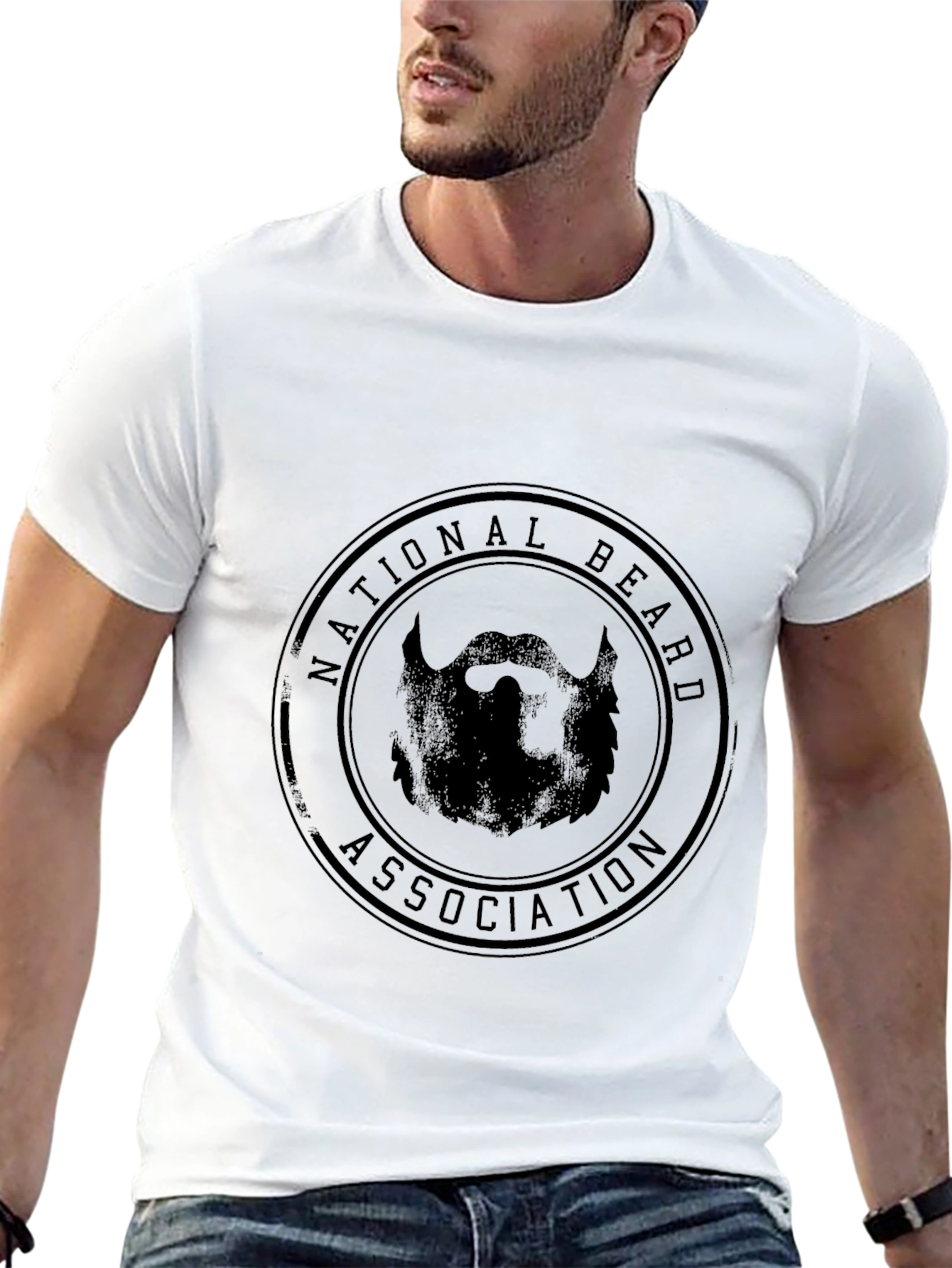 National Beard Association T-Shirt - Black