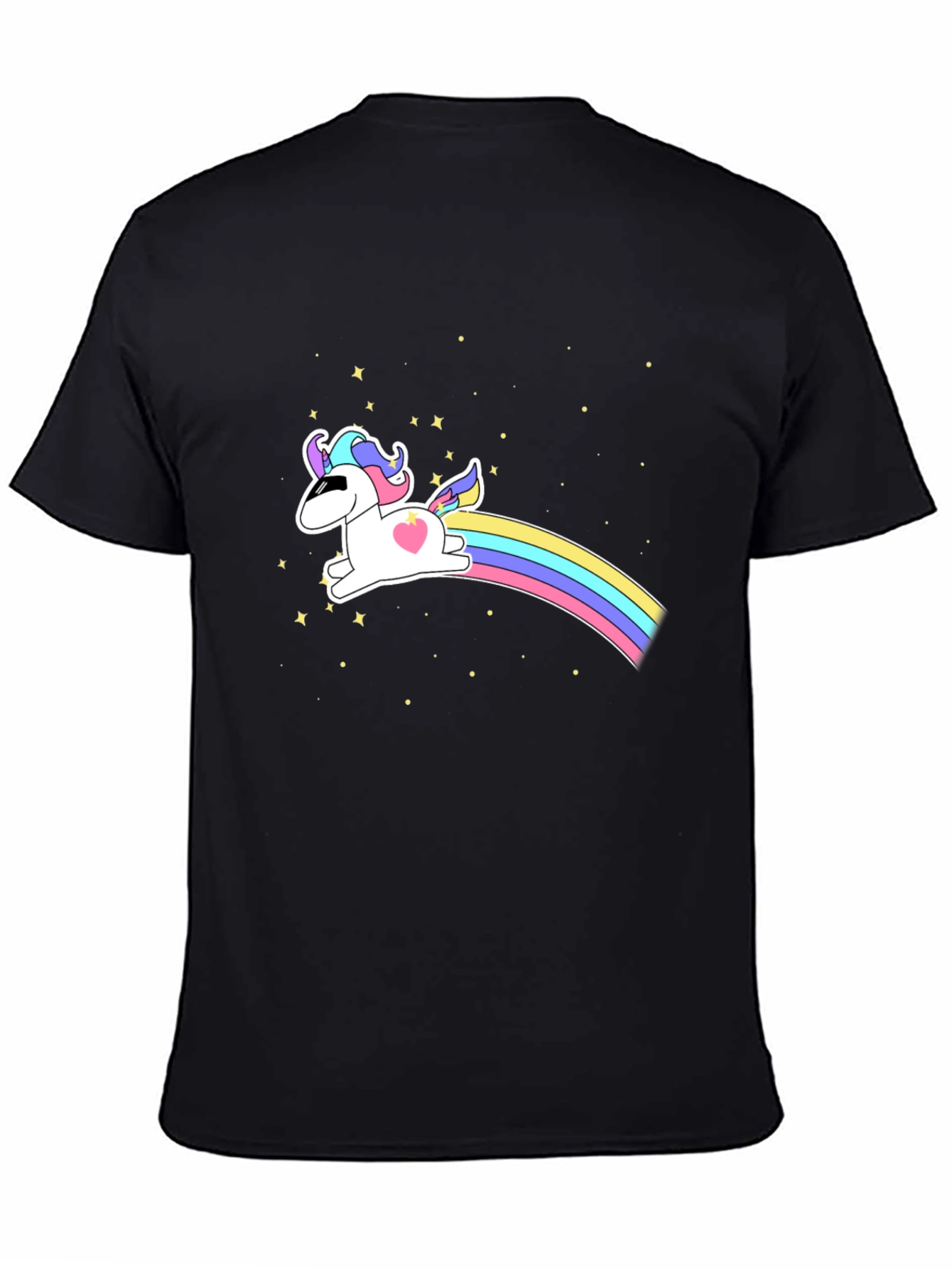 Rainbow Unicorn Graphic Tee