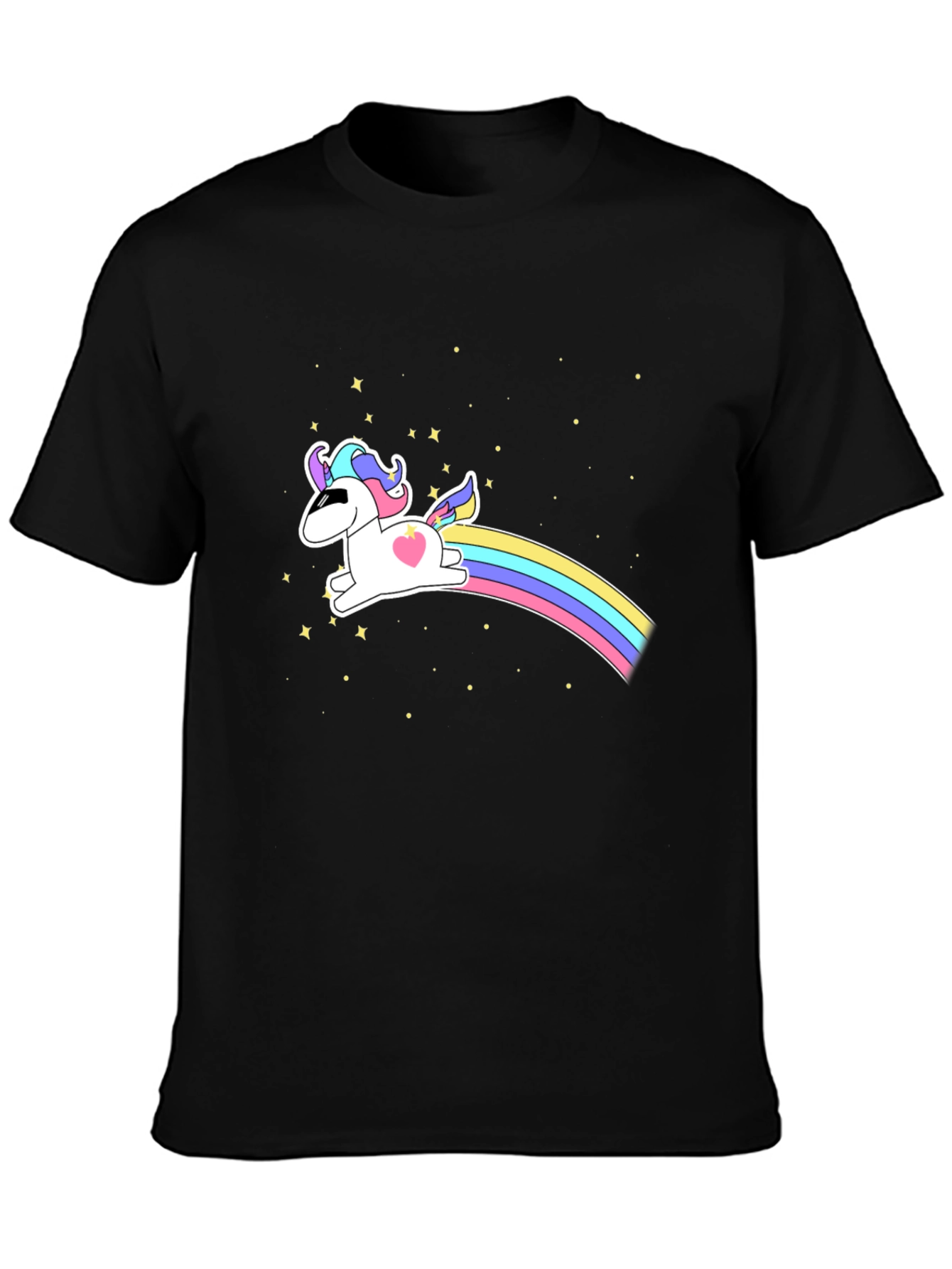 Rainbow Unicorn Graphic Tee