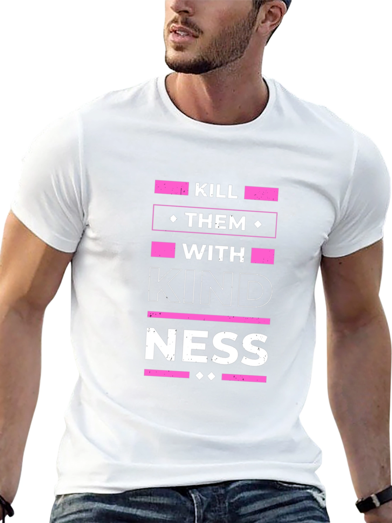 Kill Them With Kindness Graphic T-Shirt